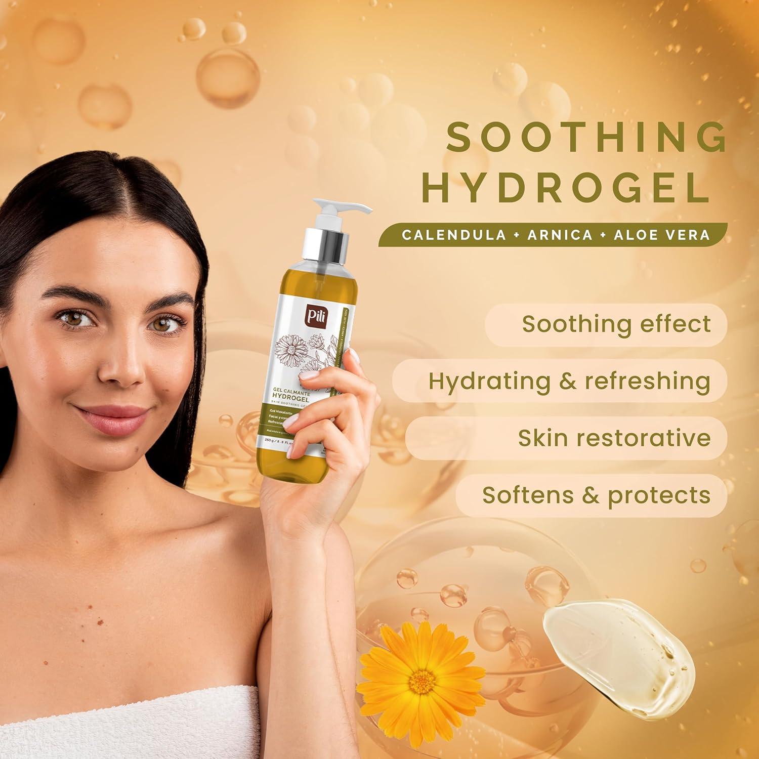 Hidrogel Calmante Pili 248g | Aloe Vera, Caléndula, Árnica