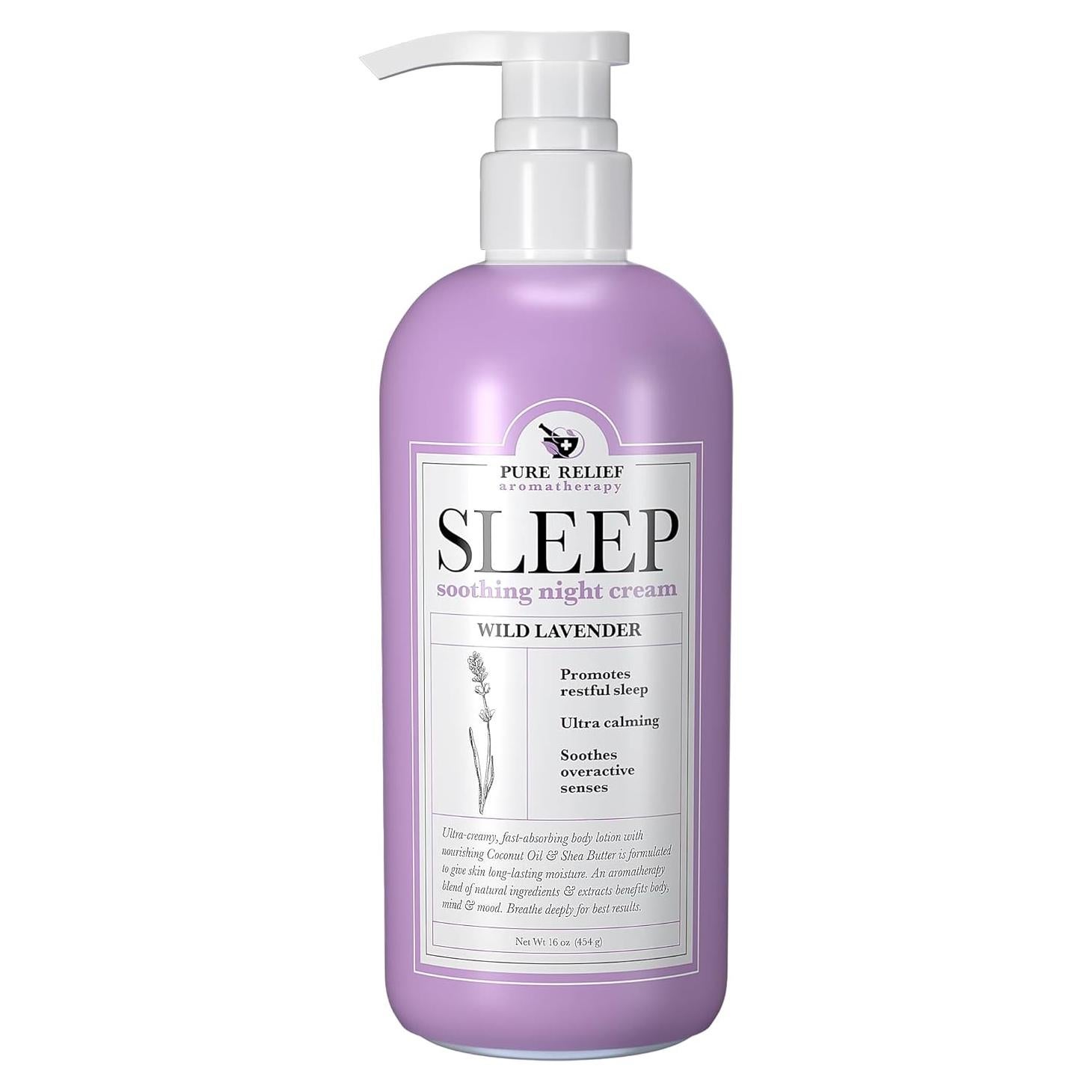 Loción Corporal Pure Relief de Lavanda 453 g - Crema Hidratante