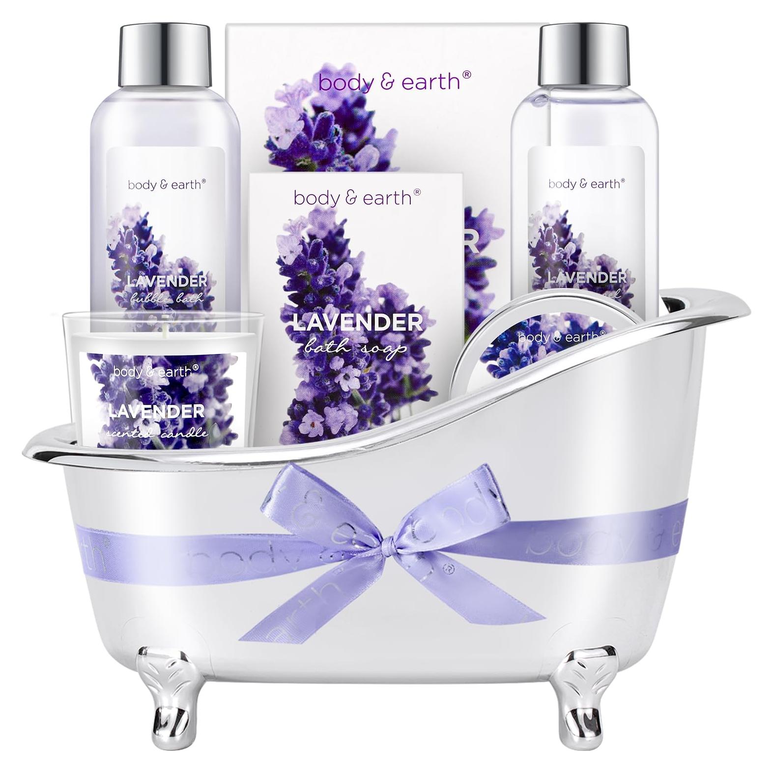 Set de Regalo de Baño Cuerpo y Tierra Lavanda 1.09 kg