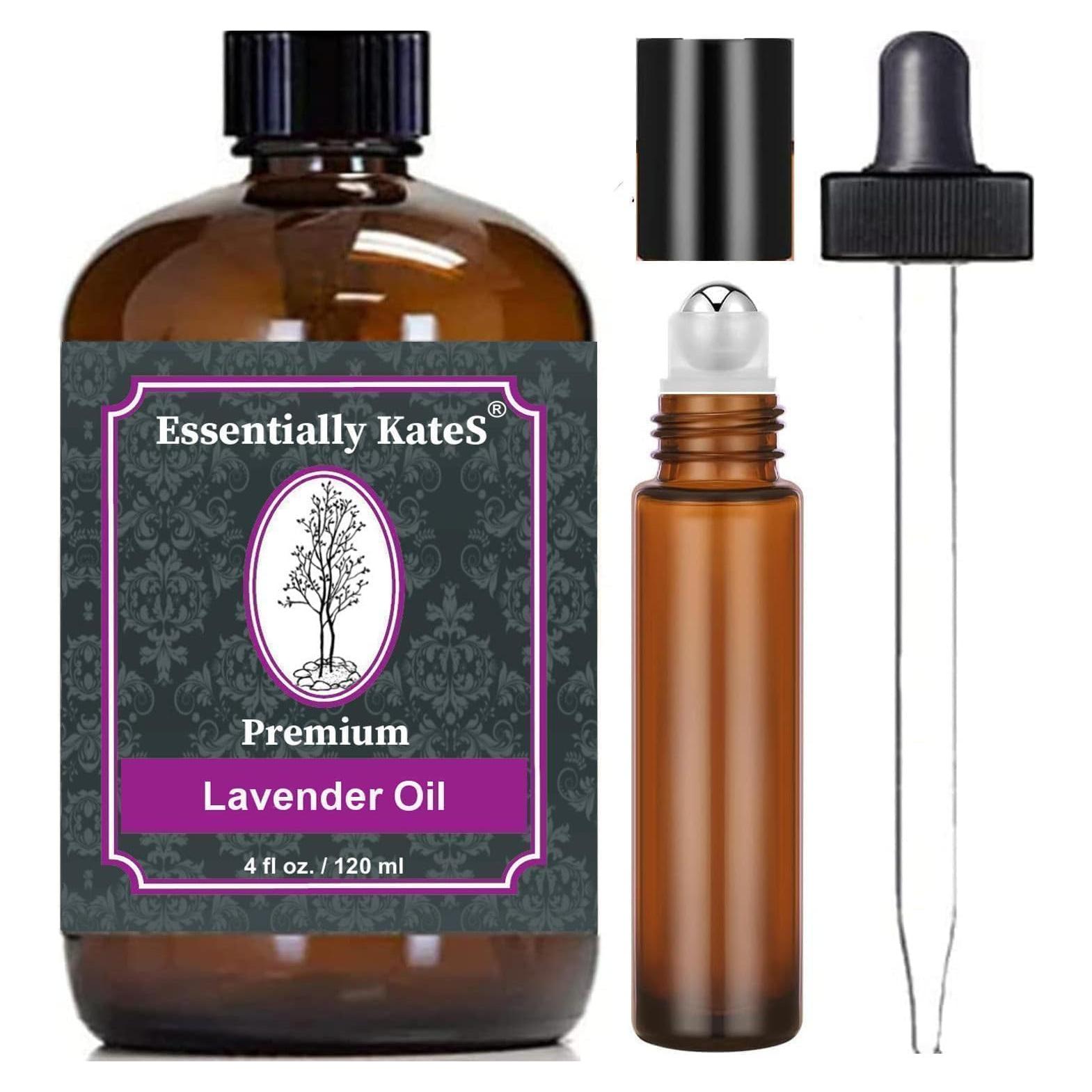 Aceite de Lavanda 100% Puro Terapéutico 113ml con Cuentagotas