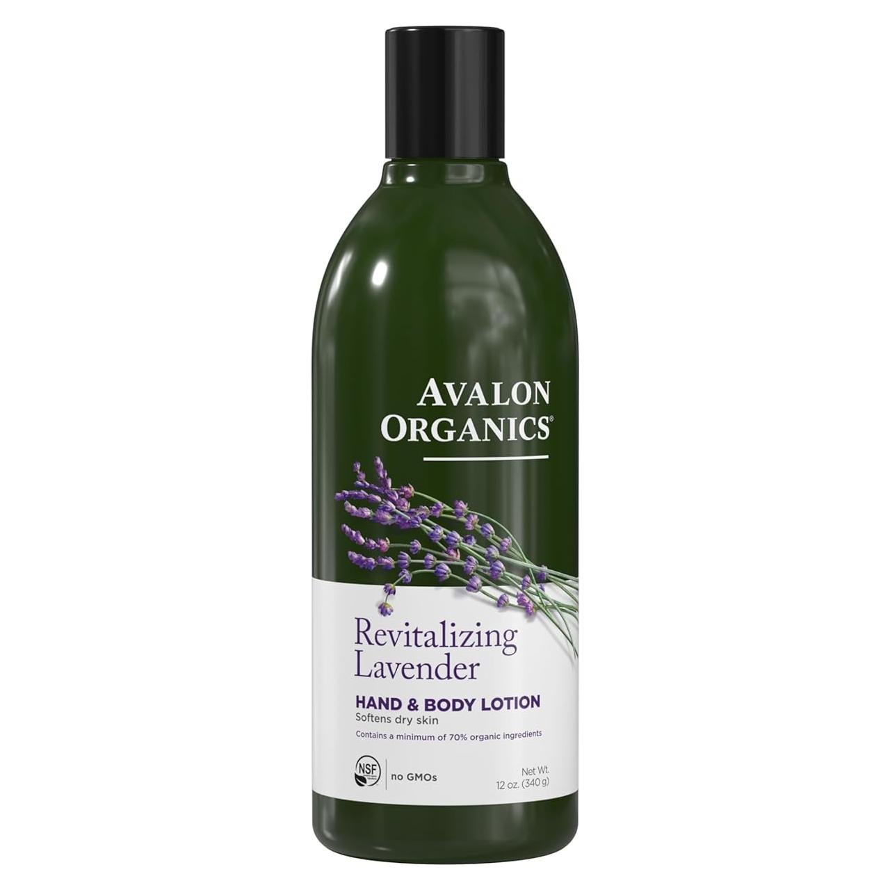 Loción de Manos y Cuerpo Avalon Organics 12 Oz Lavanda