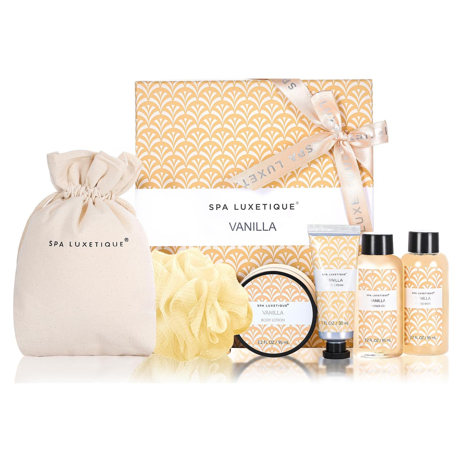 Conjunto de Regalo Spa Luxetique Vainilla 6 Piezas para Mujeres