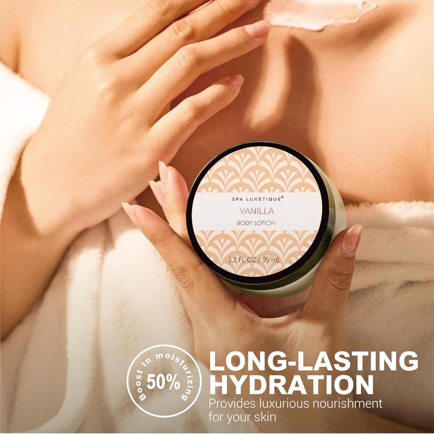 Conjunto de Regalo Spa Luxetique Vainilla 6 Piezas para Mujeres