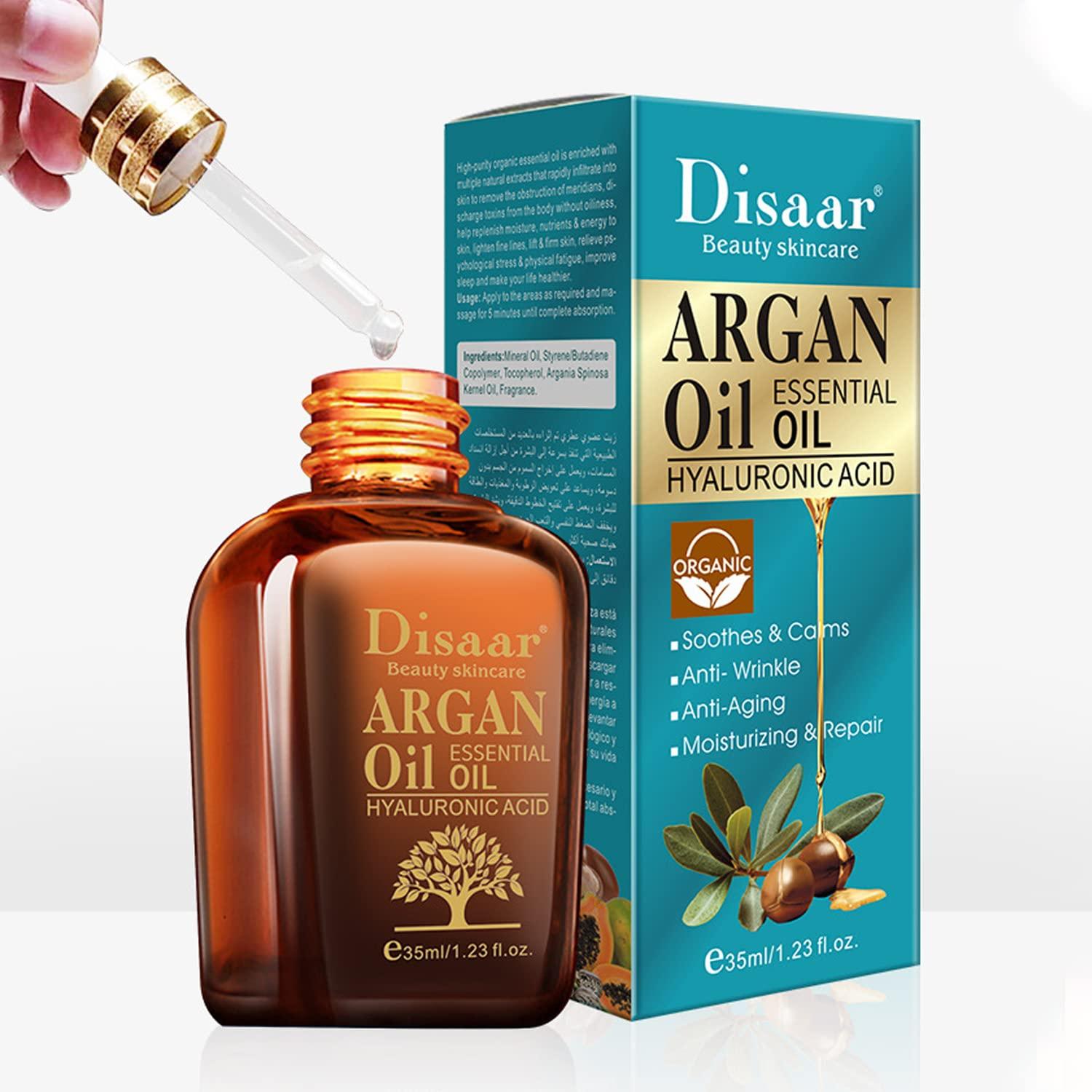 Aceite Esencial de Argán DISAAR BEAUTY 35ml Hidratante Antienvejecimiento
