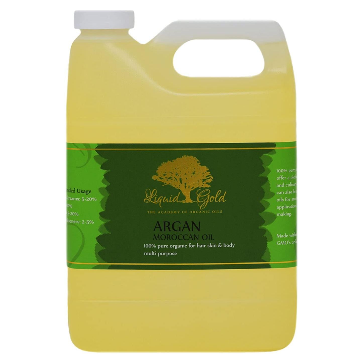 Aceite de Argán Premium 946ml para Piel y Cabello - Marruecos