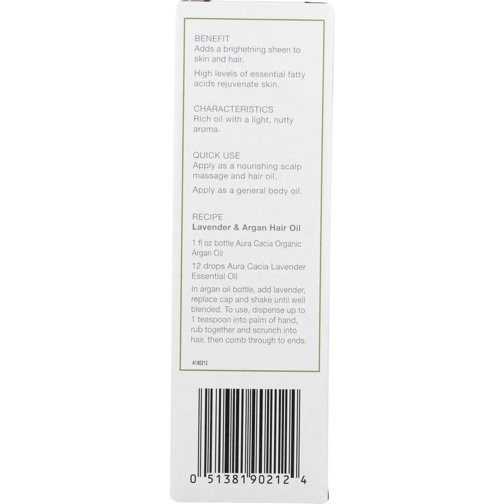 Aceite de Cuidado de Piel Orgánico Argan Aura Cacia 2x29.57ml