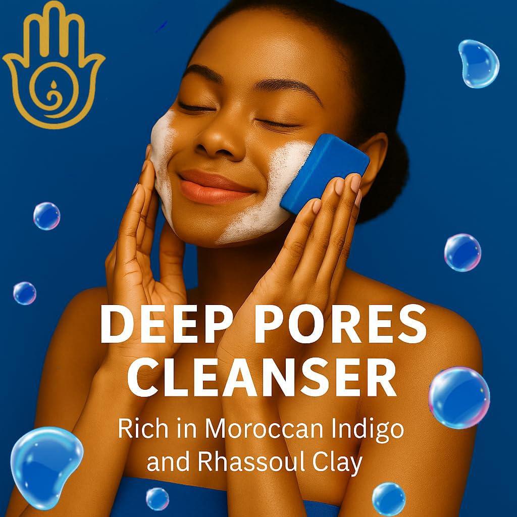 Jabón Facial Nila Marroquí Feriha - Hecho a Mano con Aceite de Argán