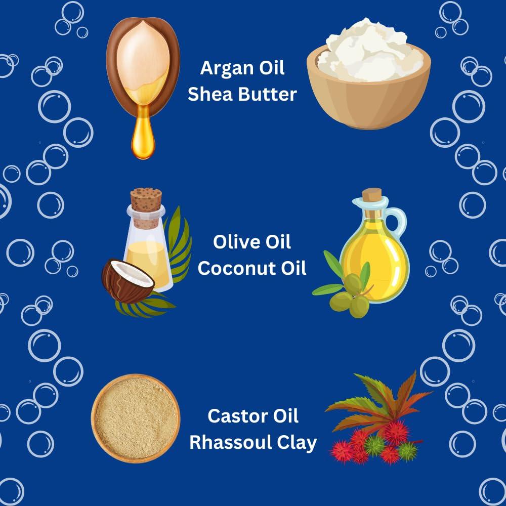 Jabón Facial Nila Marroquí Feriha - Hecho a Mano con Aceite de Argán