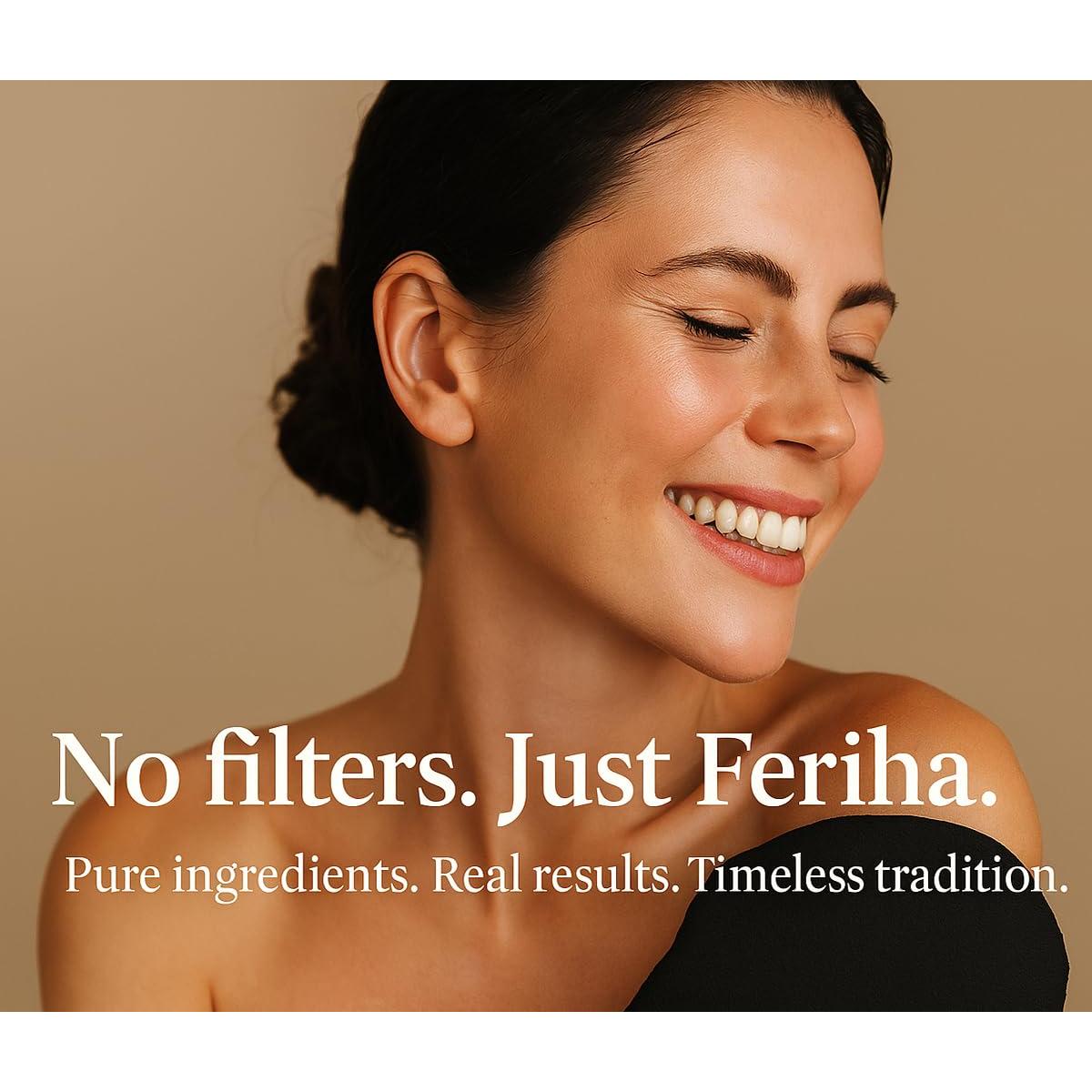 Jabón Negro Marroquí Feriha con Aceite de Argán 200g