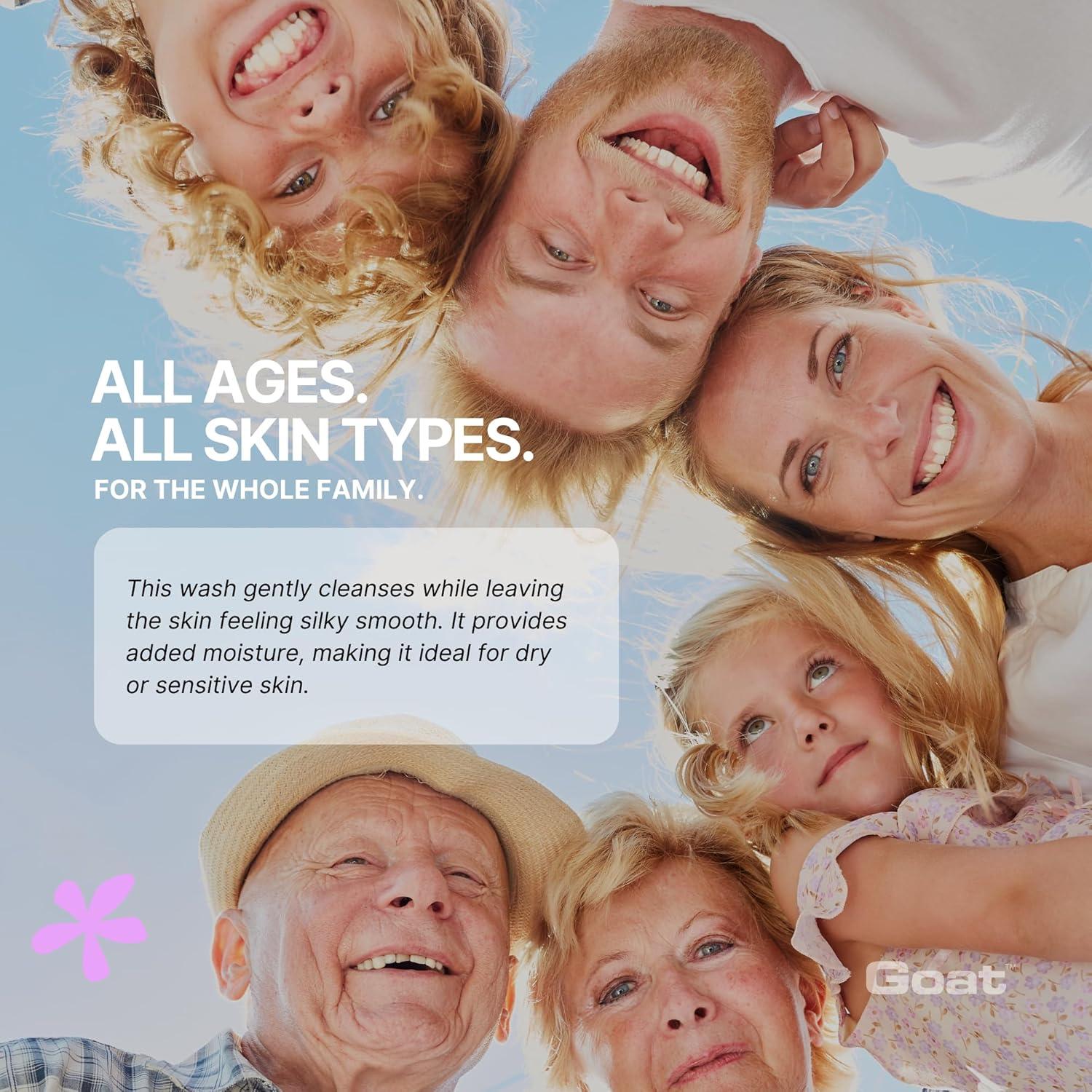 Duo Pack Gel de Ducha Hidratante Goat 500 ml - Leche de Cabra y Aceite de Argán