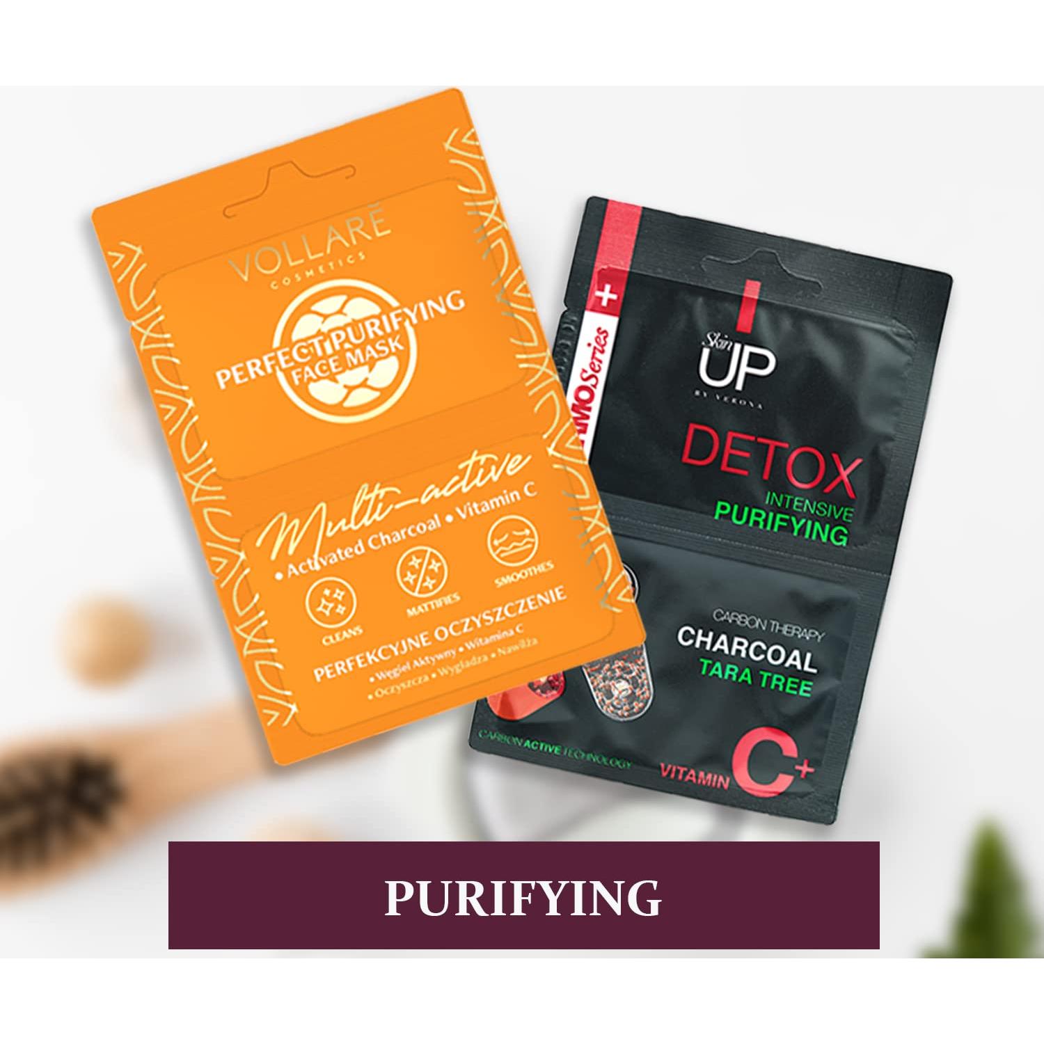 Set de 7 Mascarillas Faciales VERONA - Hidratantes y Purificantes