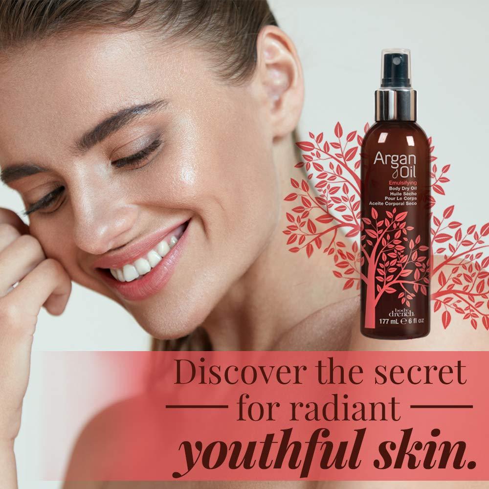 Aceite Corporal Seco Body Drench 170 ml - Hidratante con Argán