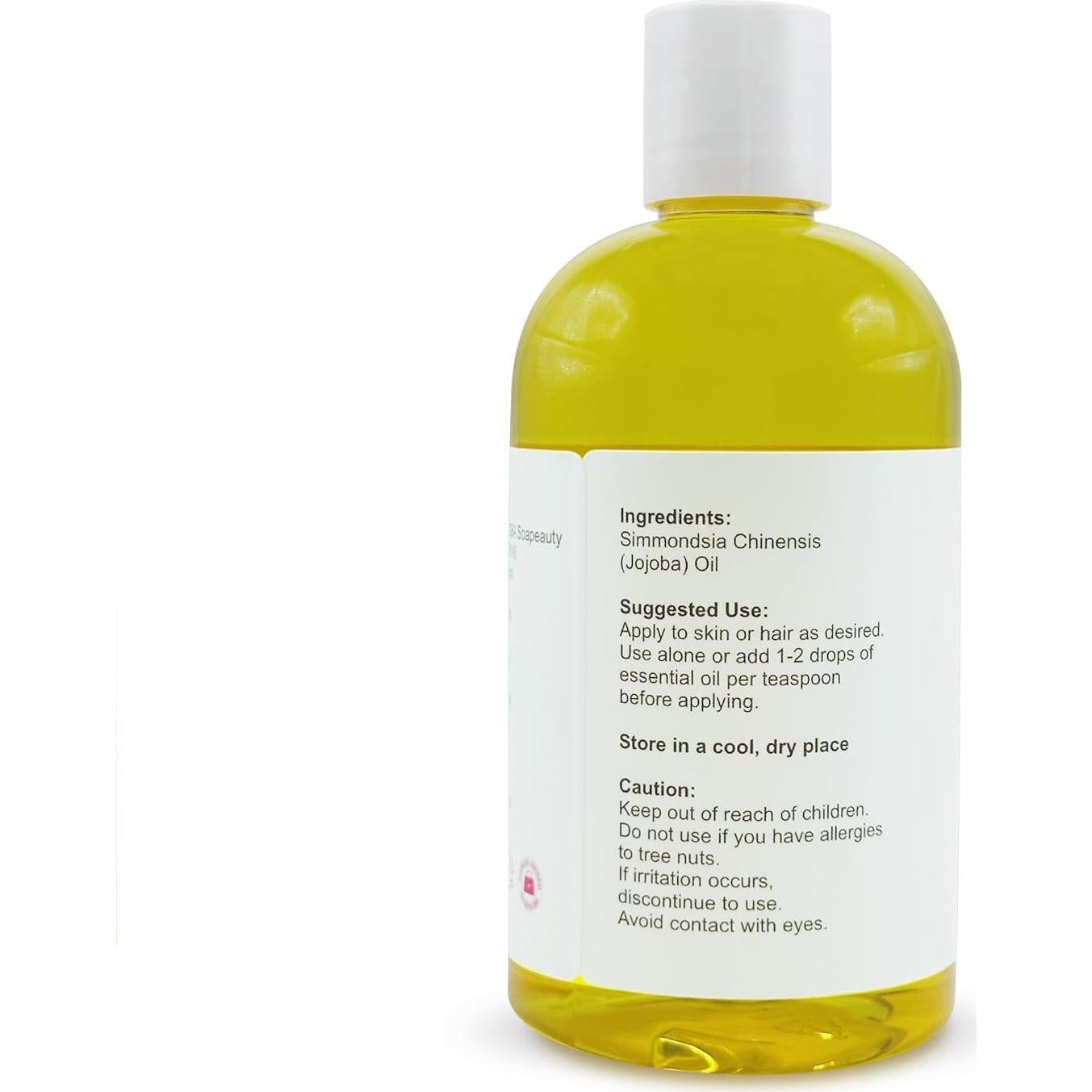Aceite de Jojoba Dorado Soapeauty 355 ml | 100% Puro y Natural