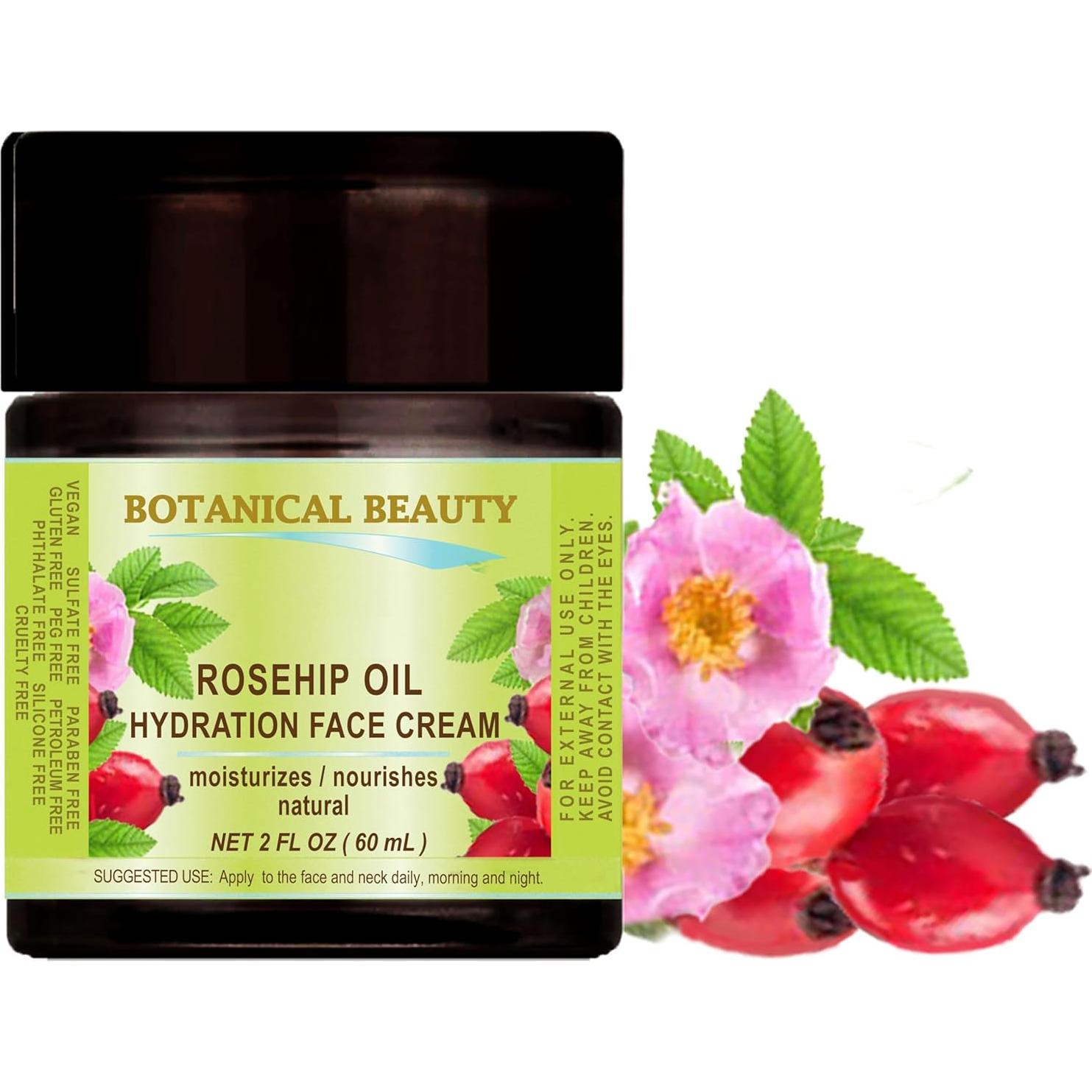 Crema Hidratante Aceite de Rosa Mosqueta 60 ml Botanical Beauty