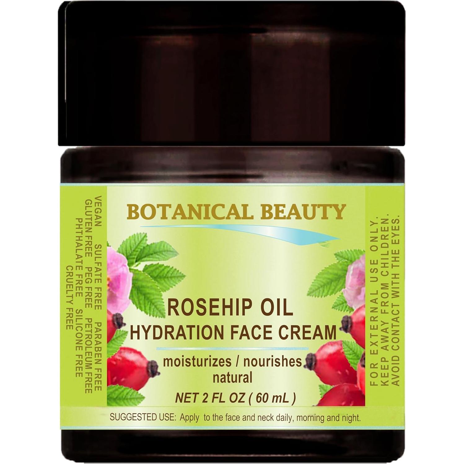 Crema Hidratante Aceite de Rosa Mosqueta 60 ml Botanical Beauty