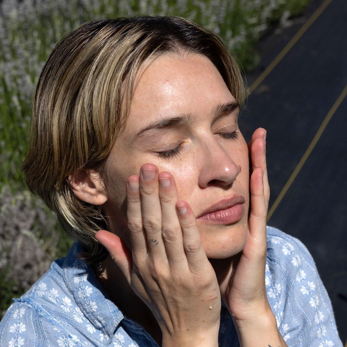 Suero Calmante de Rosa Mosqueta Evanhealy 11cm - Aceite Facial Orgánico