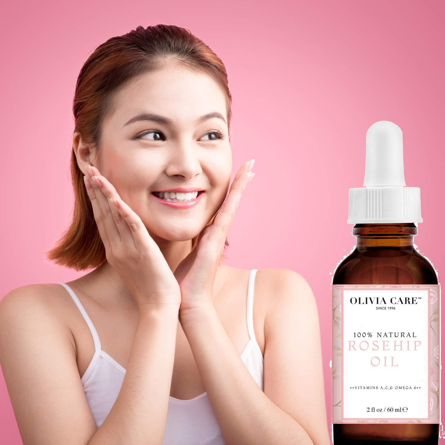 Aceite Facial de Rosa Mosqueta Olivia Care 60 ml - Hidratante Natural