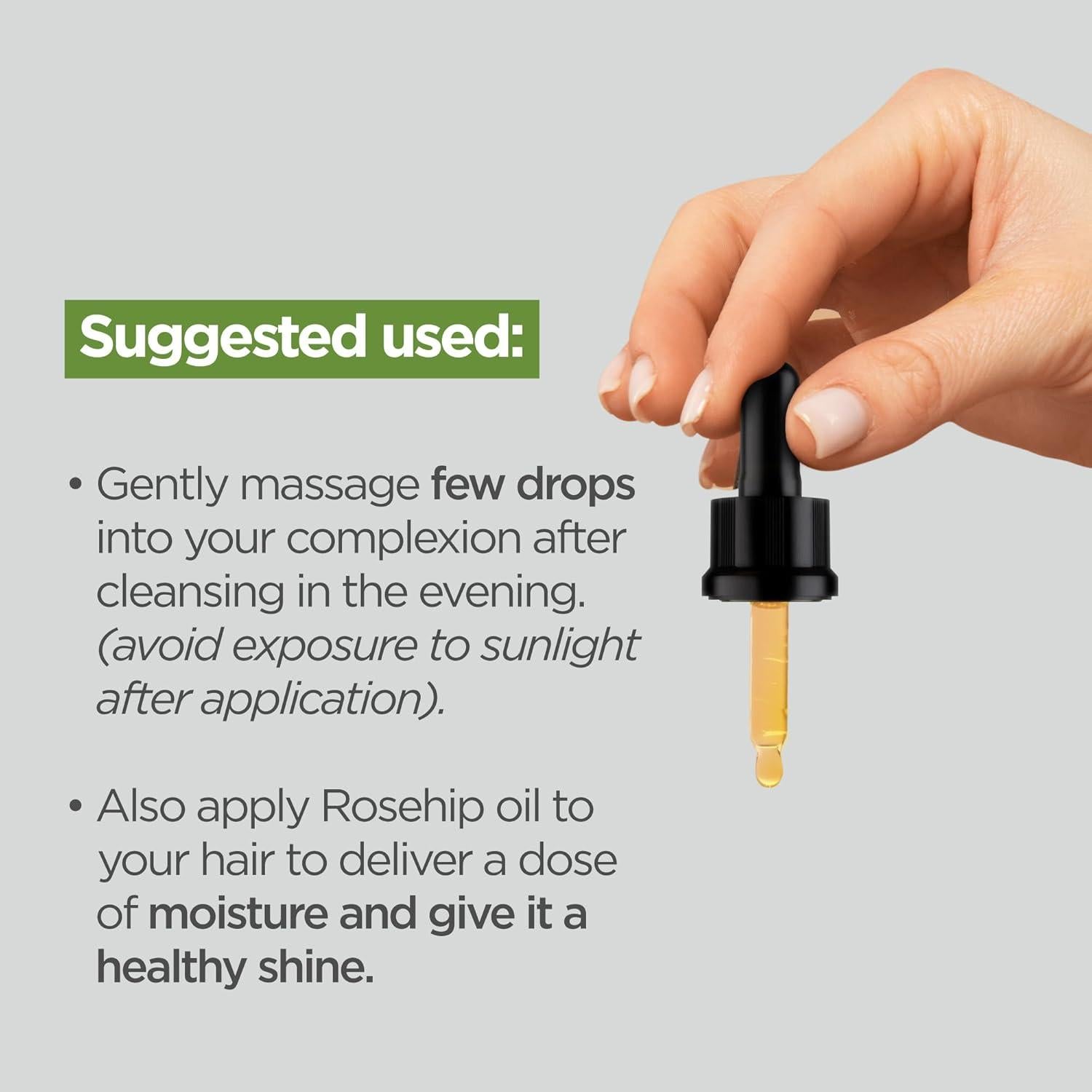 Aceite de Rosa Mosqueta Puro Funat 8.8 mL Hidratante Facial