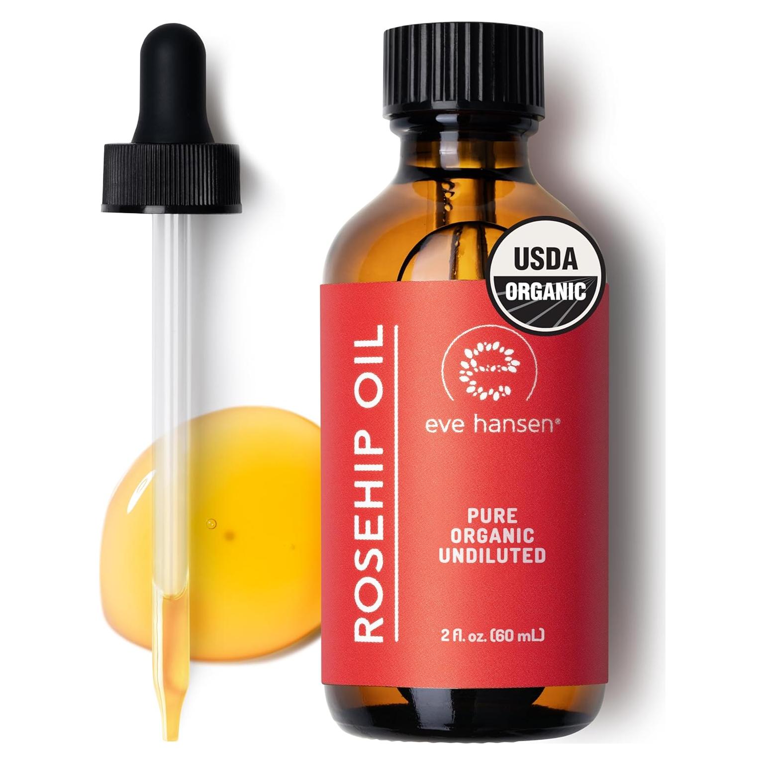 Aceite de Rosa Mosqueta Orgánico Eve Hansen 60ml Hidratante