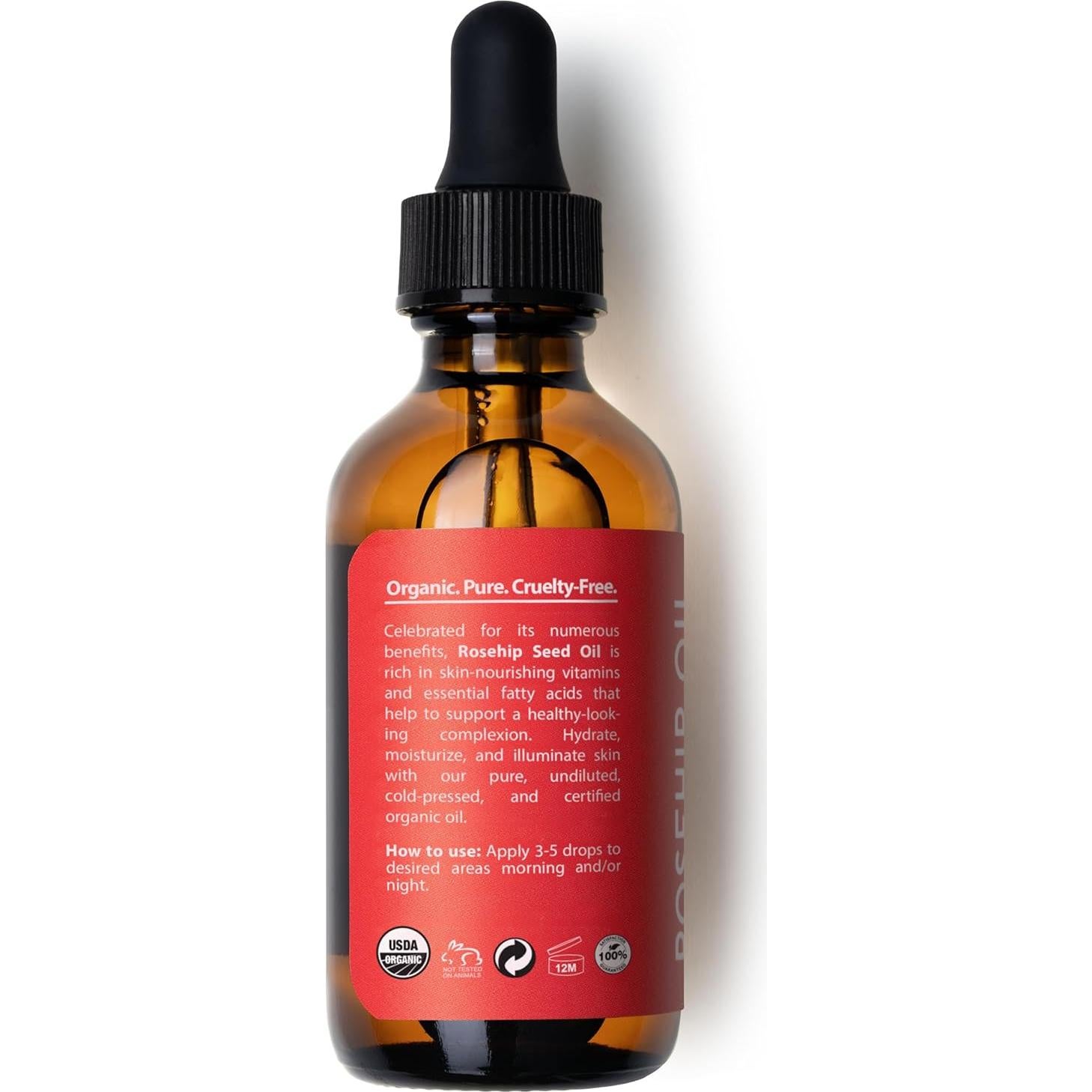 Aceite de Rosa Mosqueta Orgánico Eve Hansen 60ml Hidratante