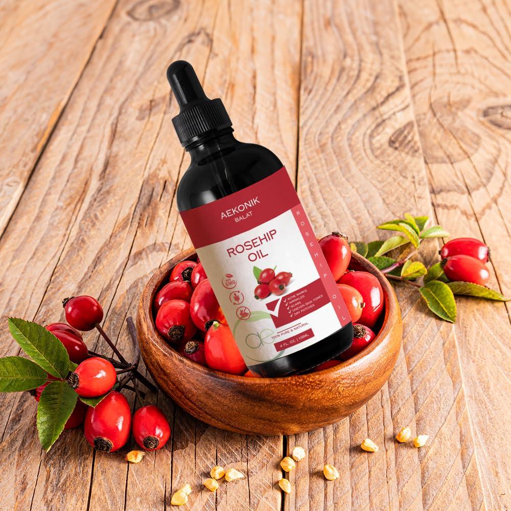 Aceite de Rosa Mosqueta Aekonik 118 ml - Antienvejecimiento y Hidratante