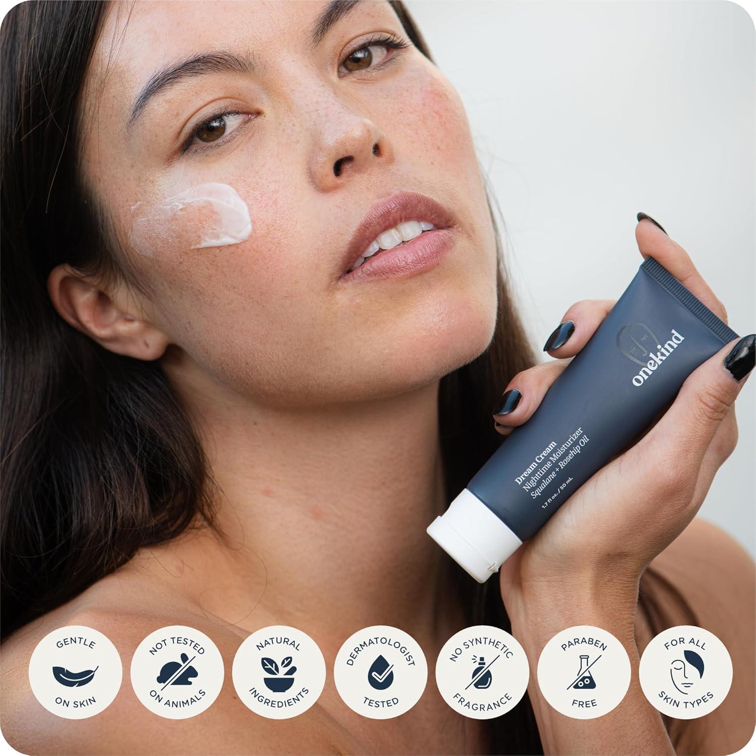 Crema Nocturna Onekind Dream 48g - Hidratante Anti-Envejecimiento