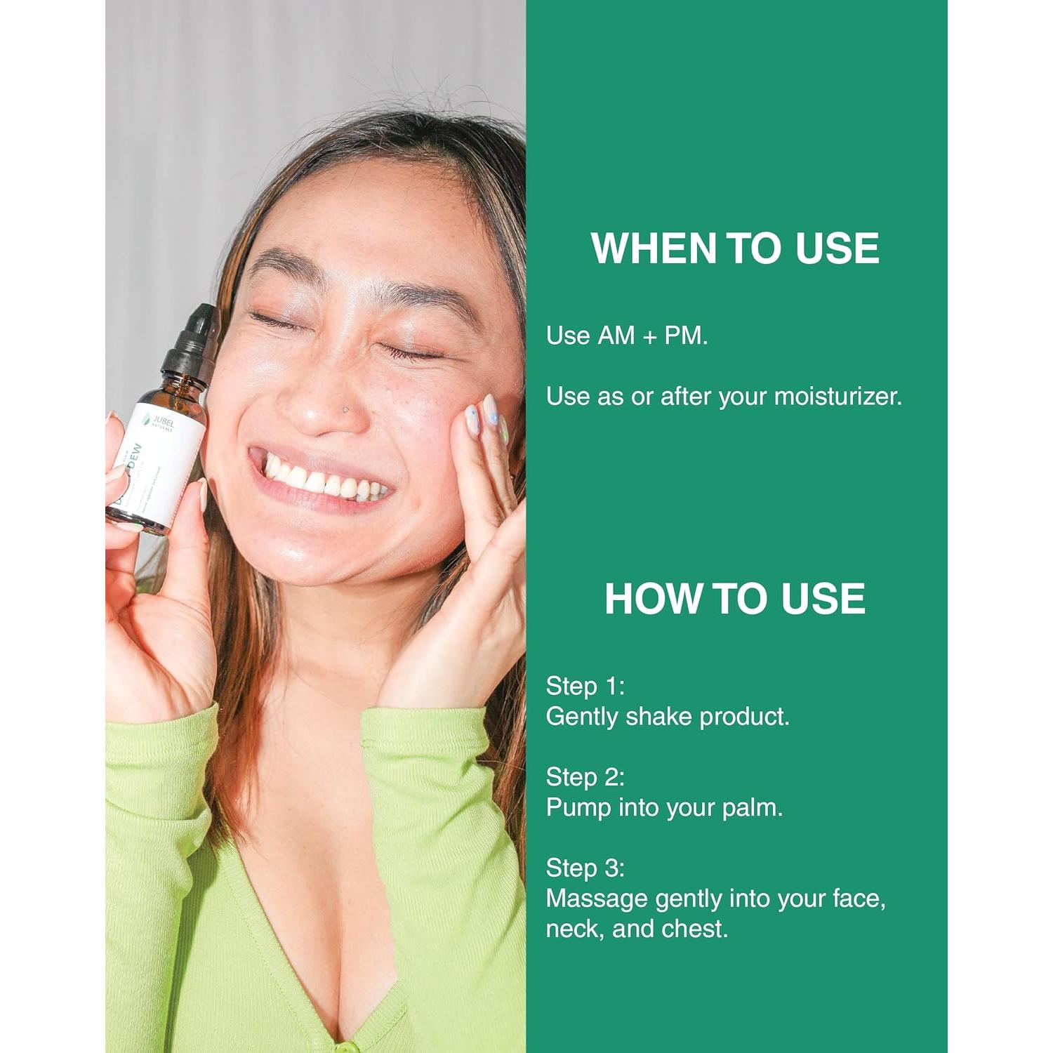 Aceite Facial Hidratante Jubel Naturals 30ml - Rosa Mosqueta, Onagra