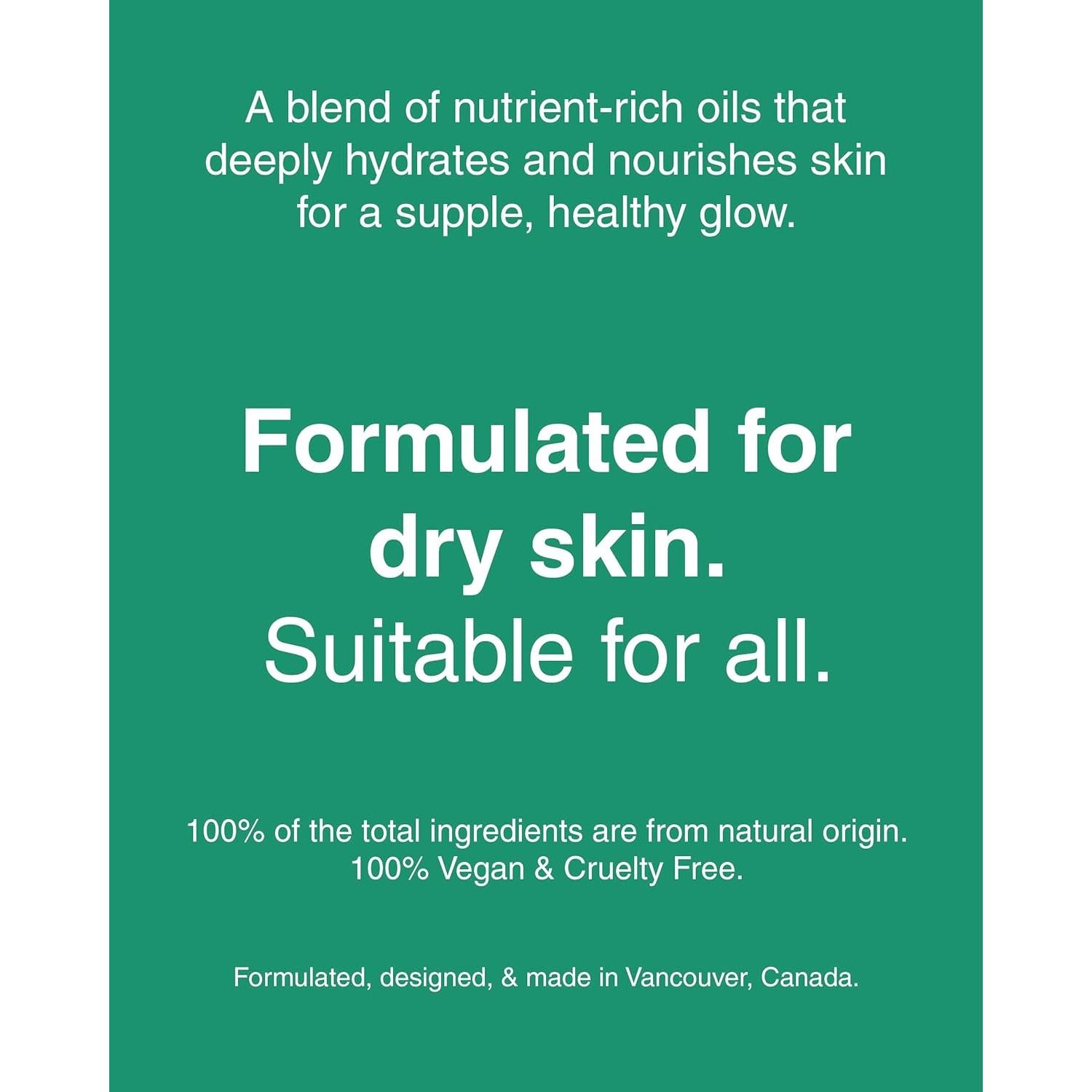 Aceite Facial Hidratante Jubel Naturals 30ml - Rosa Mosqueta, Onagra