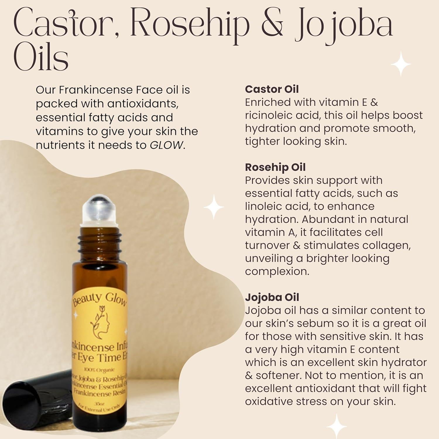 Suero Anti-Envejecimiento Beauty Glow con Aceite de Ricino 30ml