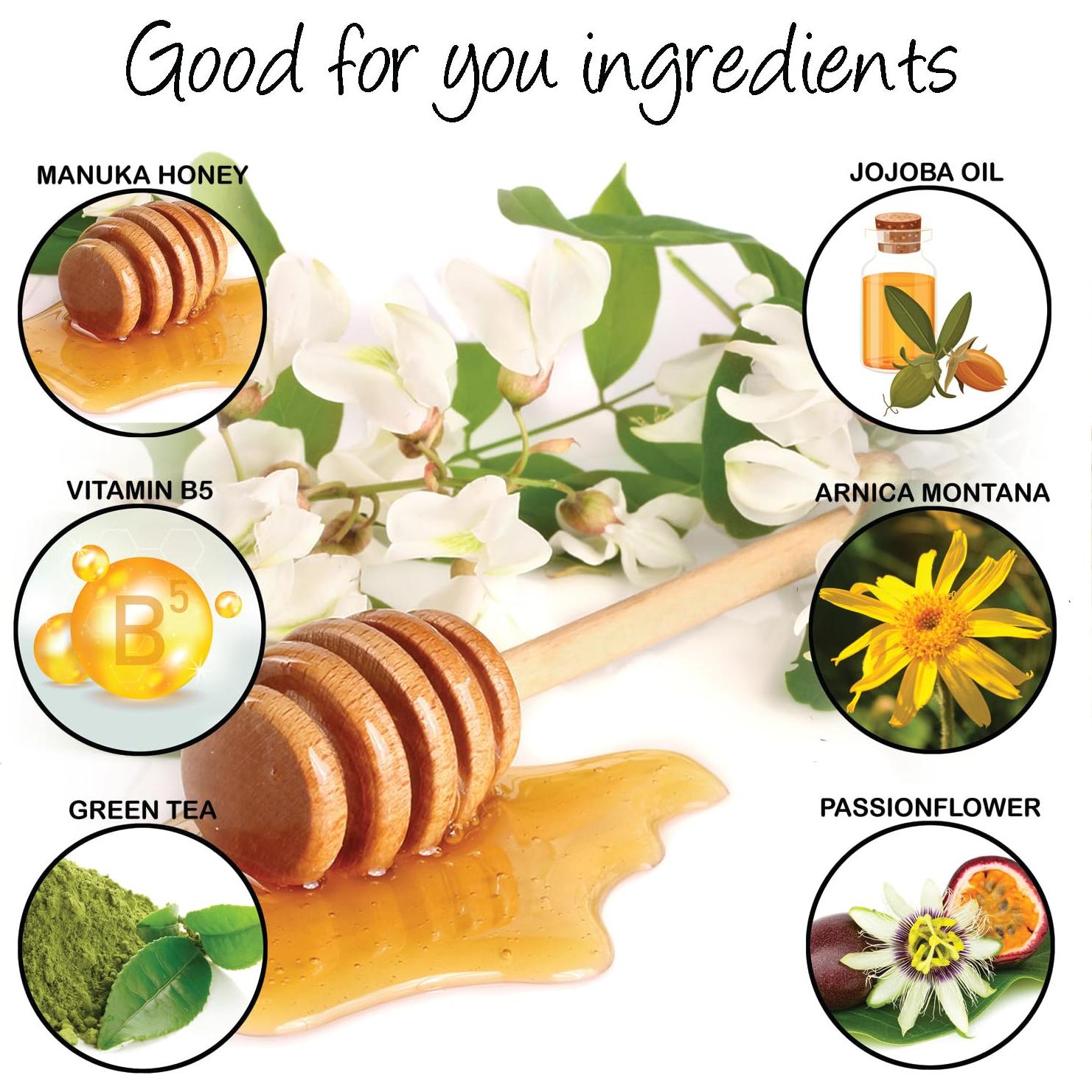 Crema Hidratante de Miel de Manuka Deluvia 56.7 g para Piel Sensible