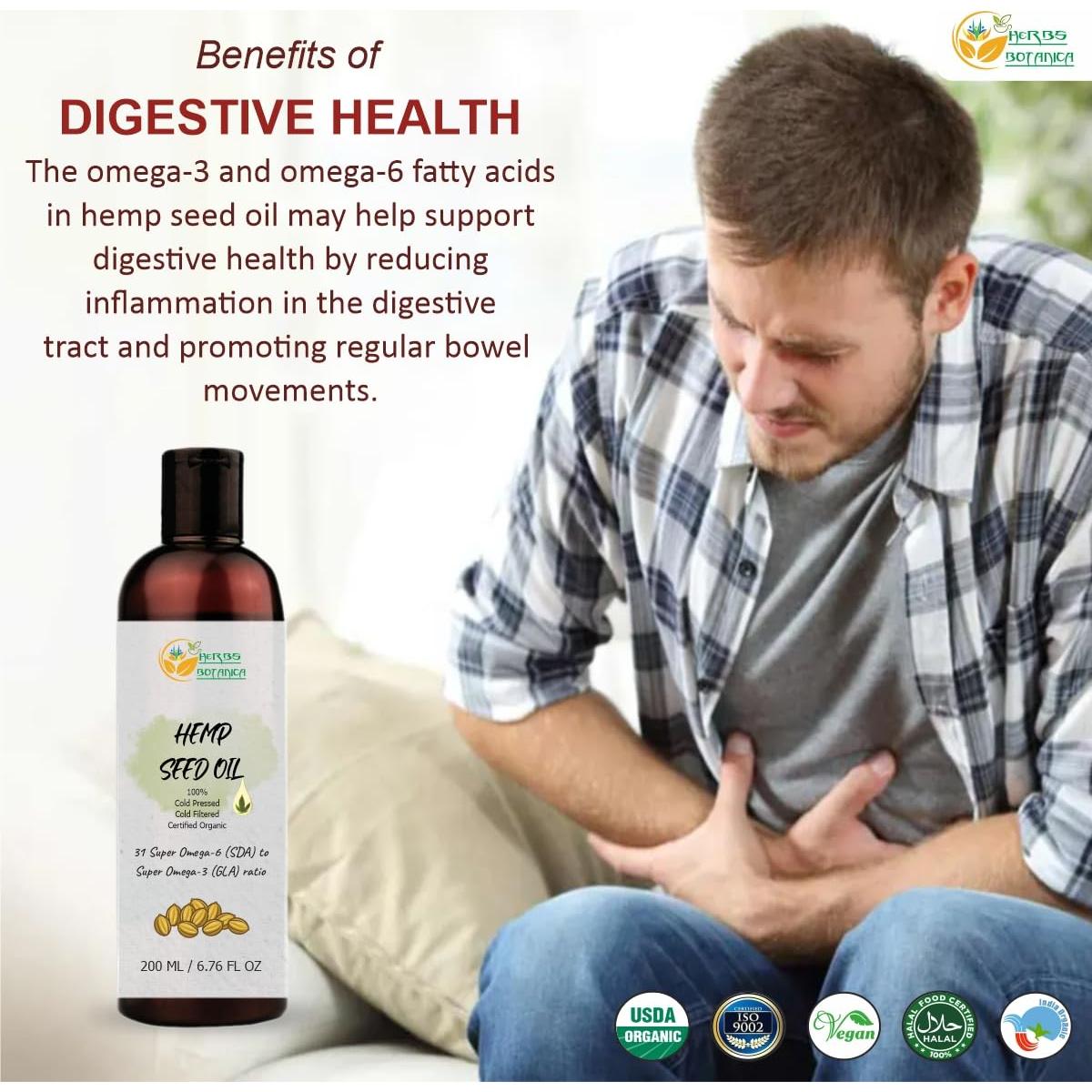 Aceite de Semilla de Cañamo 100% Puro Sai Expo Mart 200 ml