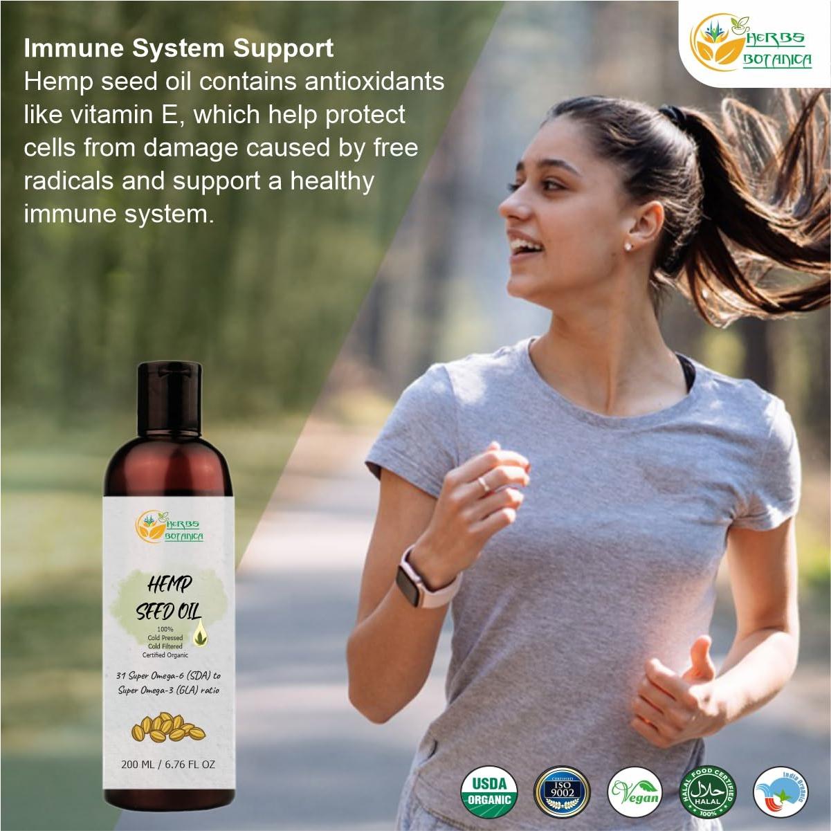 Aceite de Semilla de Cañamo 100% Puro Sai Expo Mart 200 ml