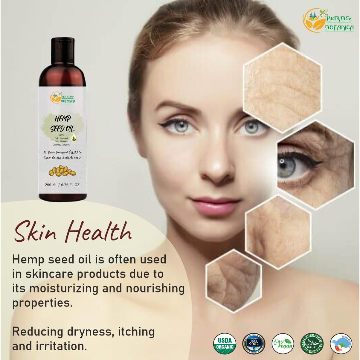 Aceite de Semilla de Cañamo 100% Puro Sai Expo Mart 200 ml