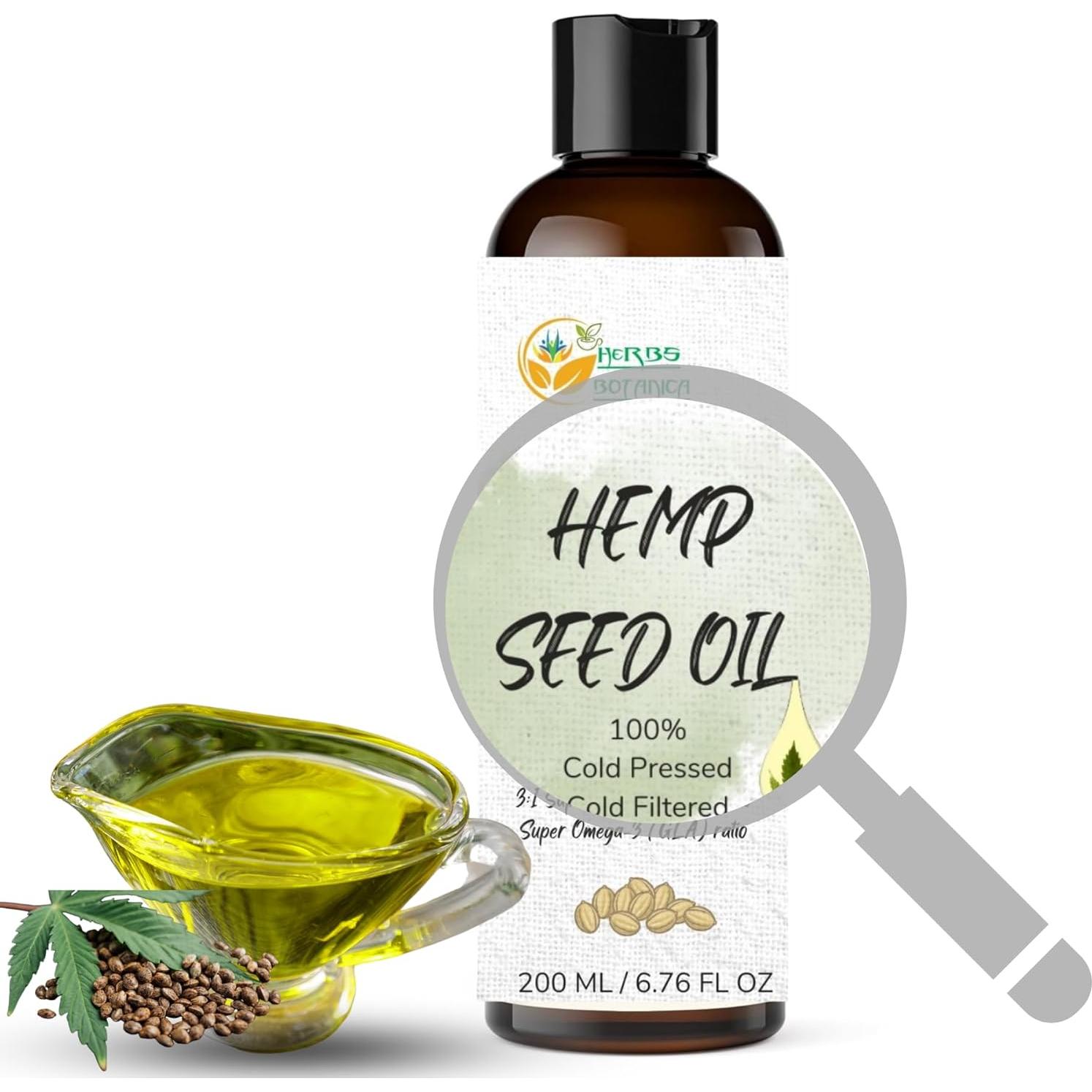 Aceite de Semilla de Cañamo 100% Puro Sai Expo Mart 200 ml