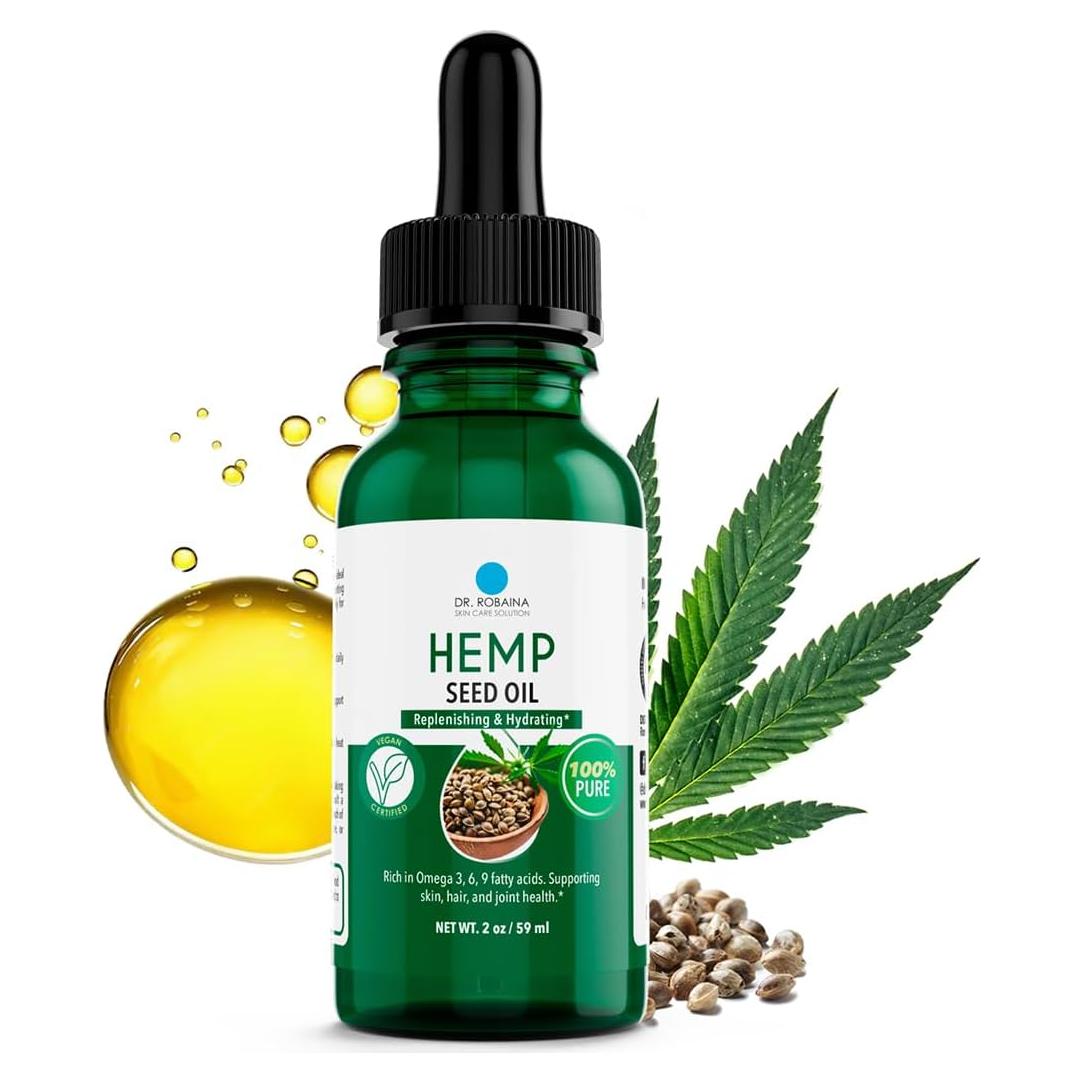 Aceite de Semilla de Cáñamo Dr. Robaina 60 ml - Hidratación Profunda