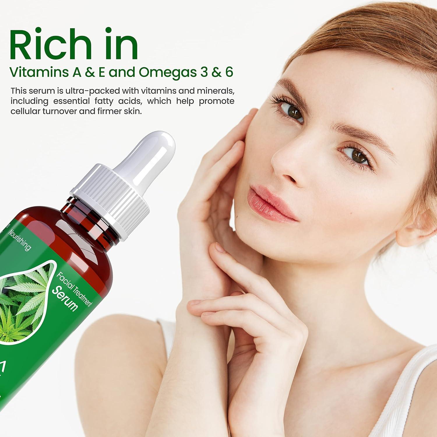 Suero Facial Aceite de Semilla de Cáñamo Sierra Naturals 29.57ml