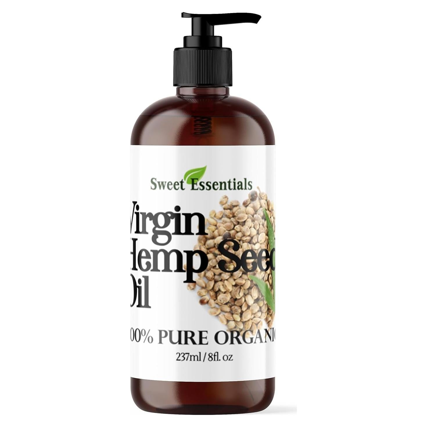 Aceite de Semilla de Cañamo Orgánico Sweet Essentials 226g