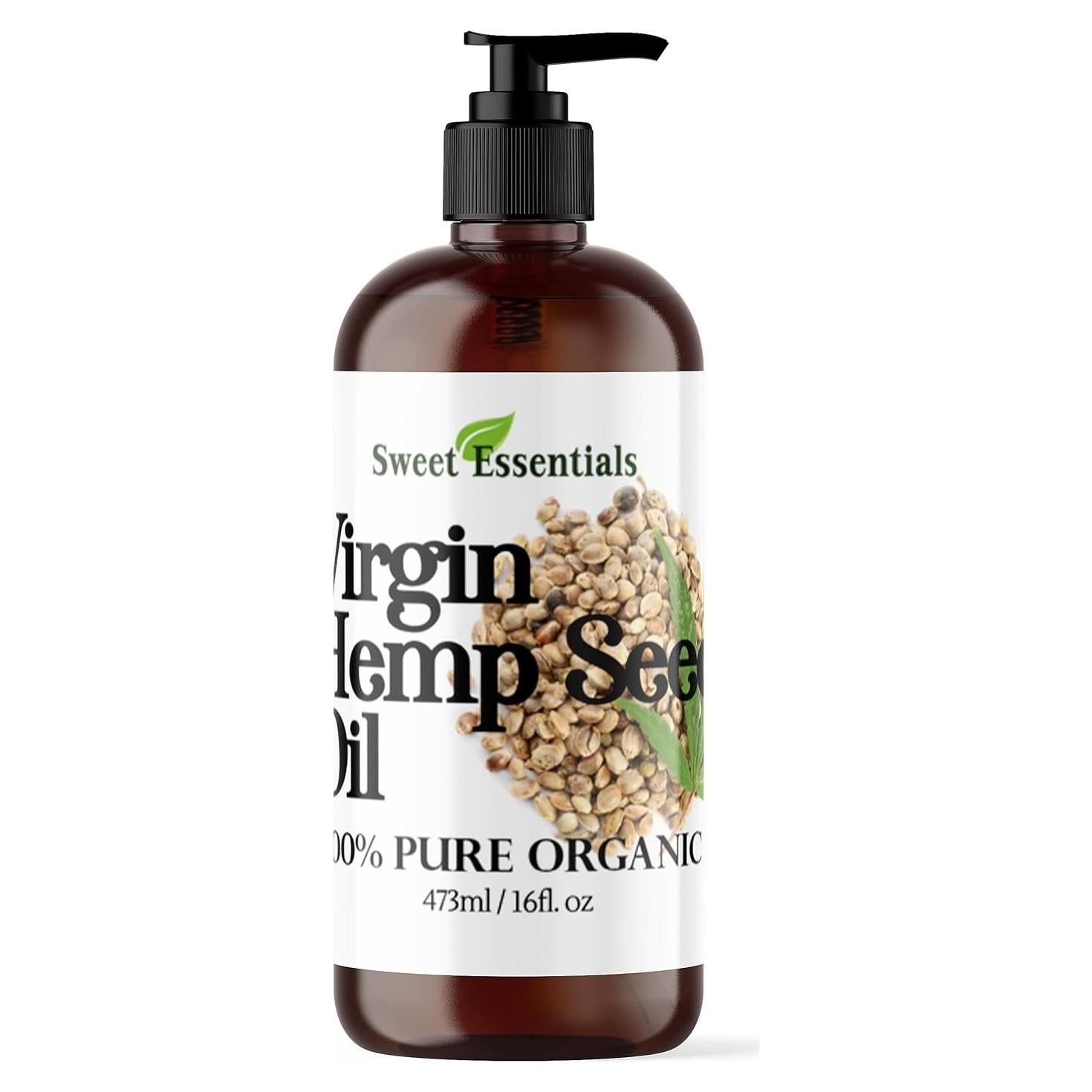 Aceite de Semilla de Cañamo Orgánico Sweet Essentials 450g