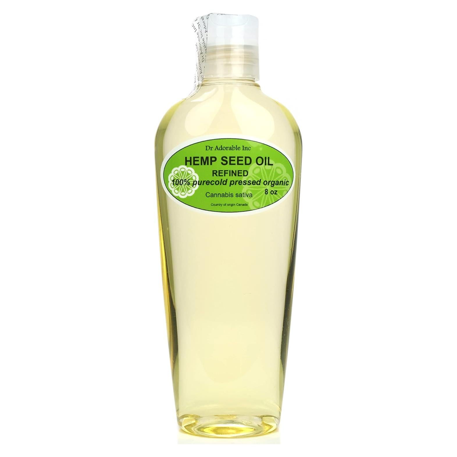 Aceite de Semilla de Cañamo Dr Adorable 227g Orgánico Puro