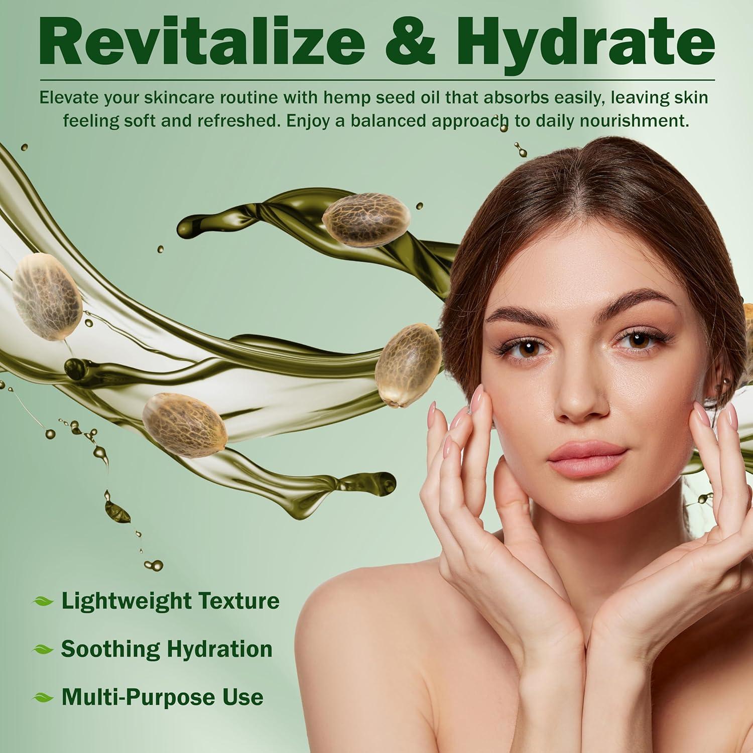 Aceite de Semilla de Cáñamo Plant Guru 473 ml Virgen 100% Puro