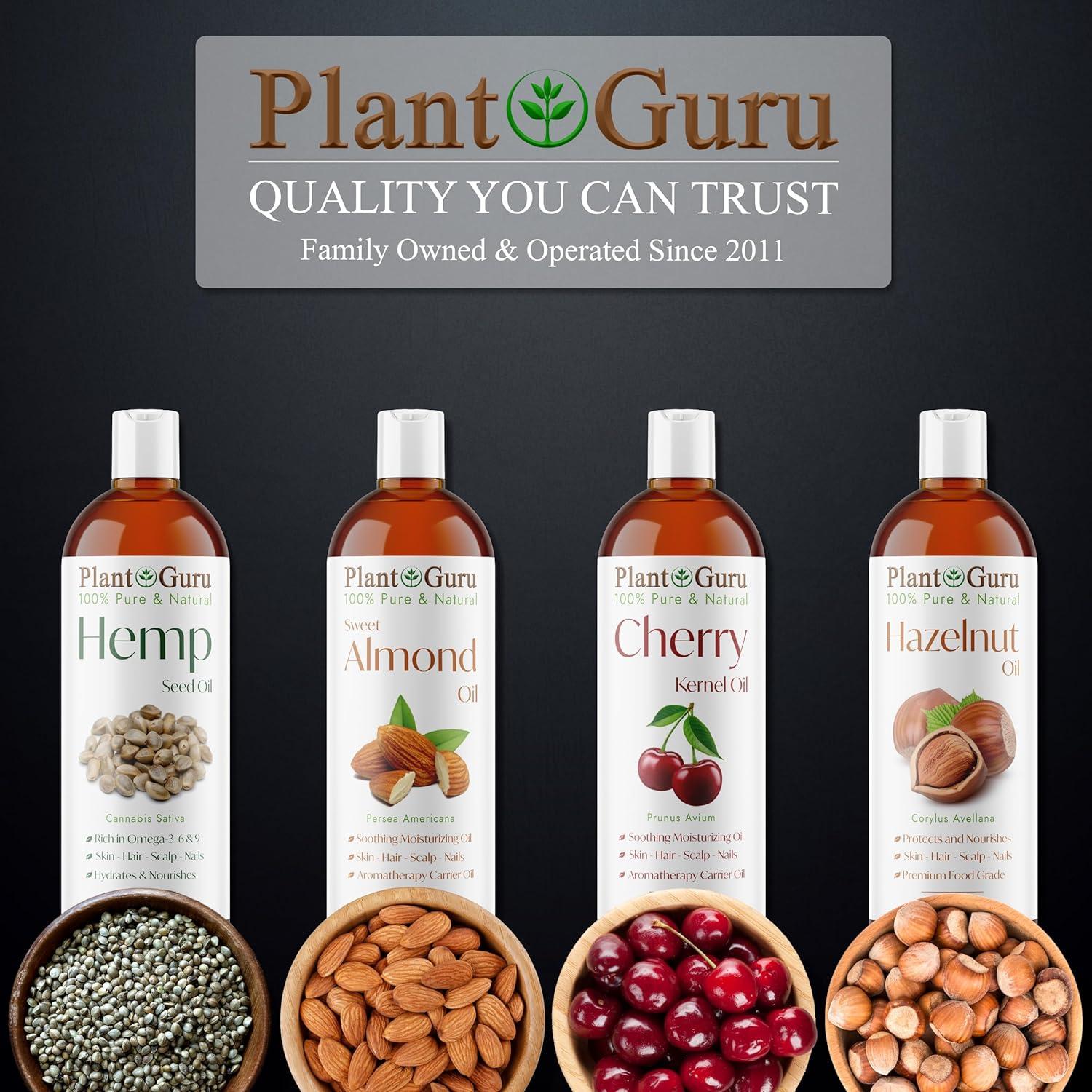 Aceite de Semilla de Cáñamo Plant Guru 473 ml Virgen 100% Puro