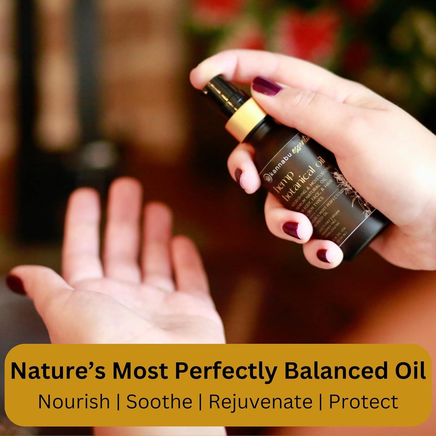 Aceite Botánico de Cáñamo Kannabu 59 ml - Hidratante Natural