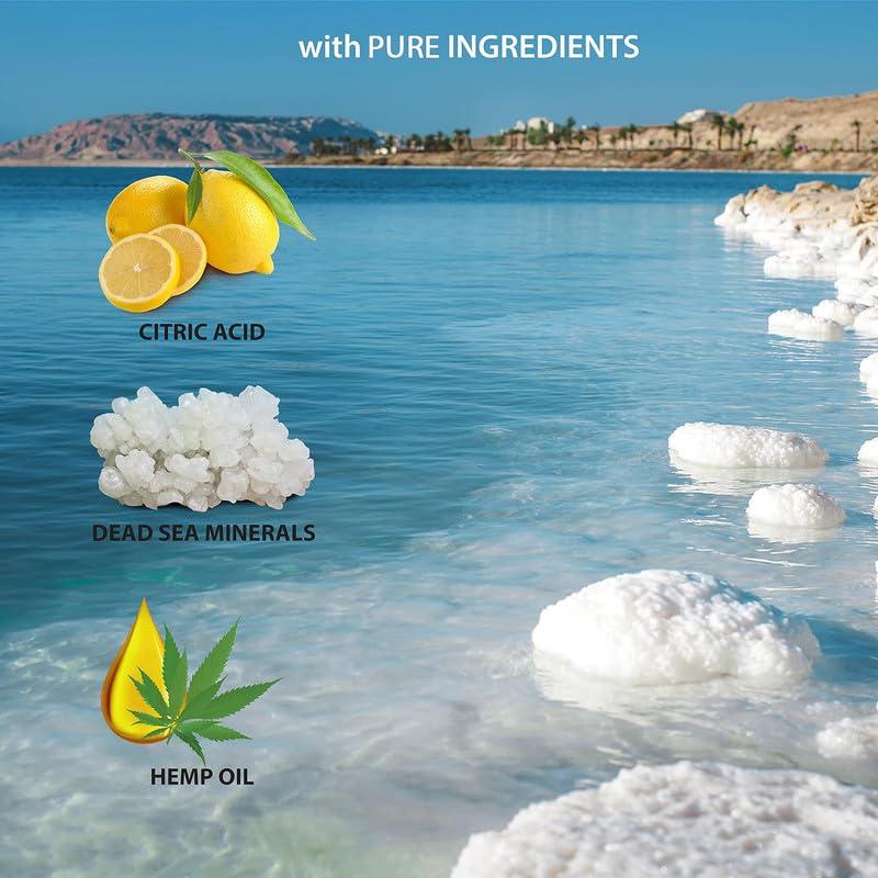 Jabón Corporal Colección del Mar Muerto 2x33.8 oz - Minerales y Aceite de Cañamo