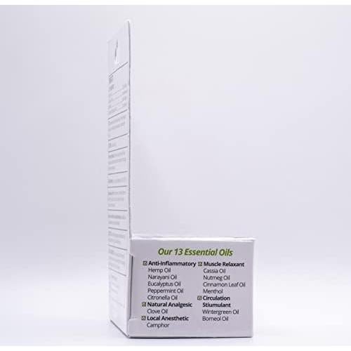 Bálsamo de Cáñamo Zen para Alivio Muscular - 19.84 g