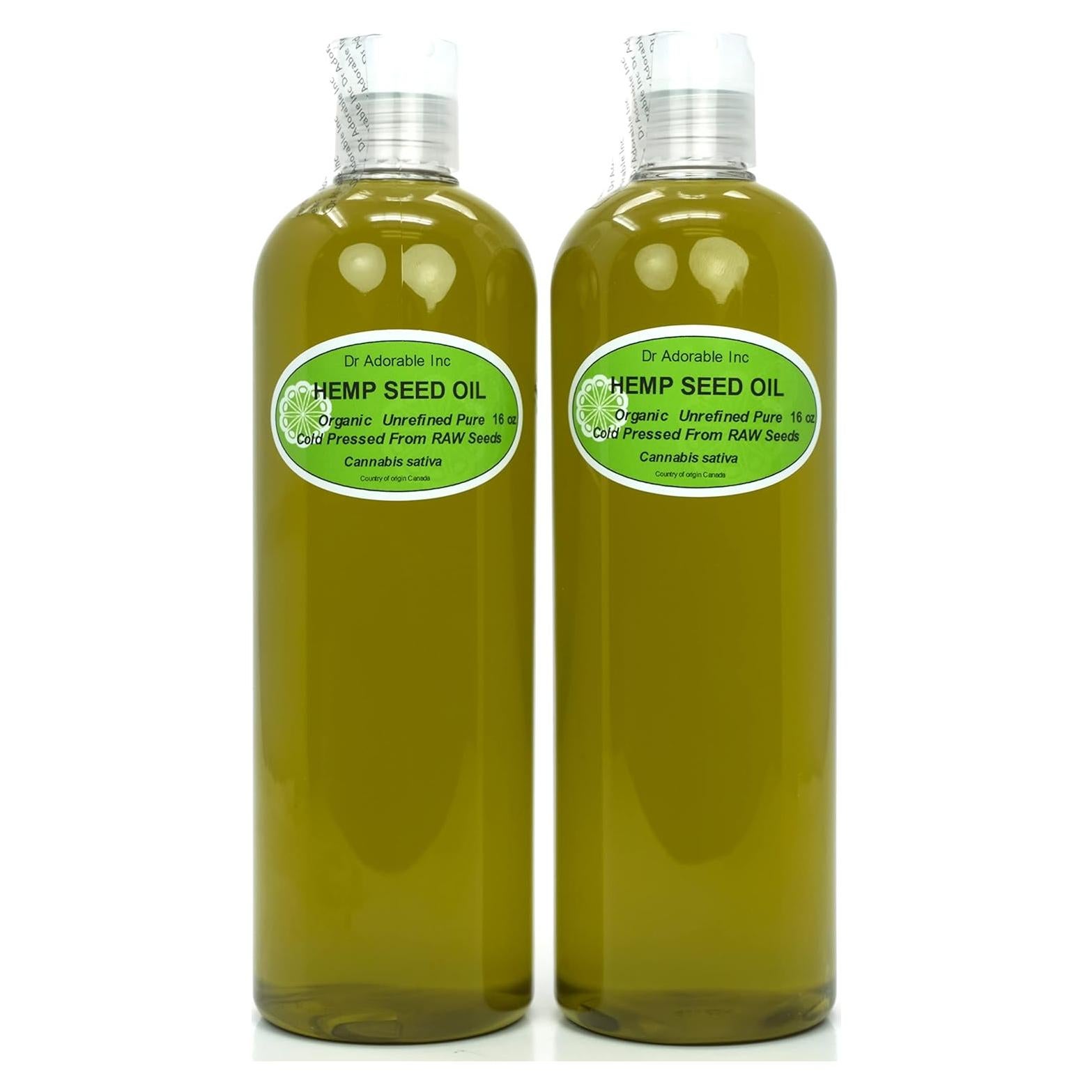 Aceite de Semilla de Cáñamo Orgánico Dr Adorable 946 ml