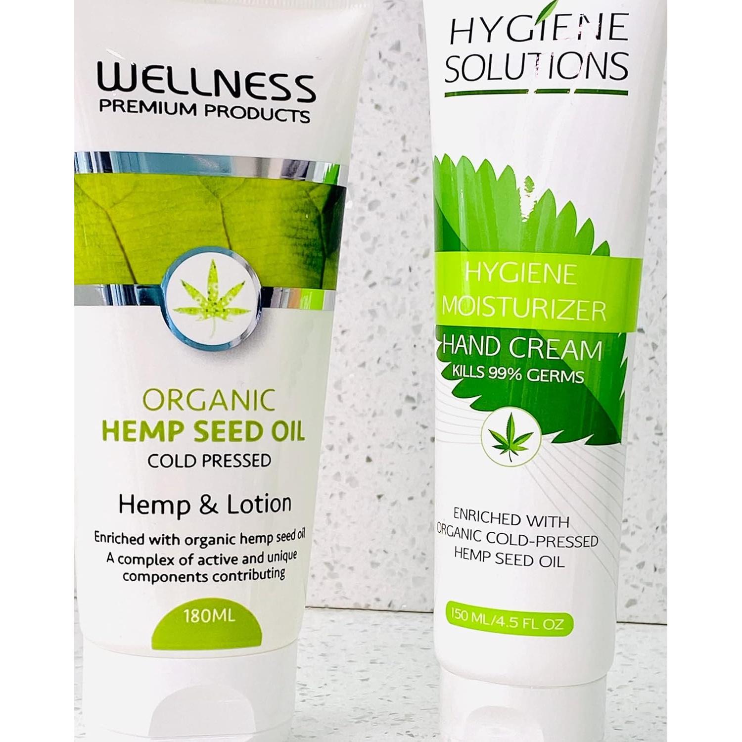 Loción Corporal de Aceite de Semilla de Cáñamo Orgánico Wellness 178 ml