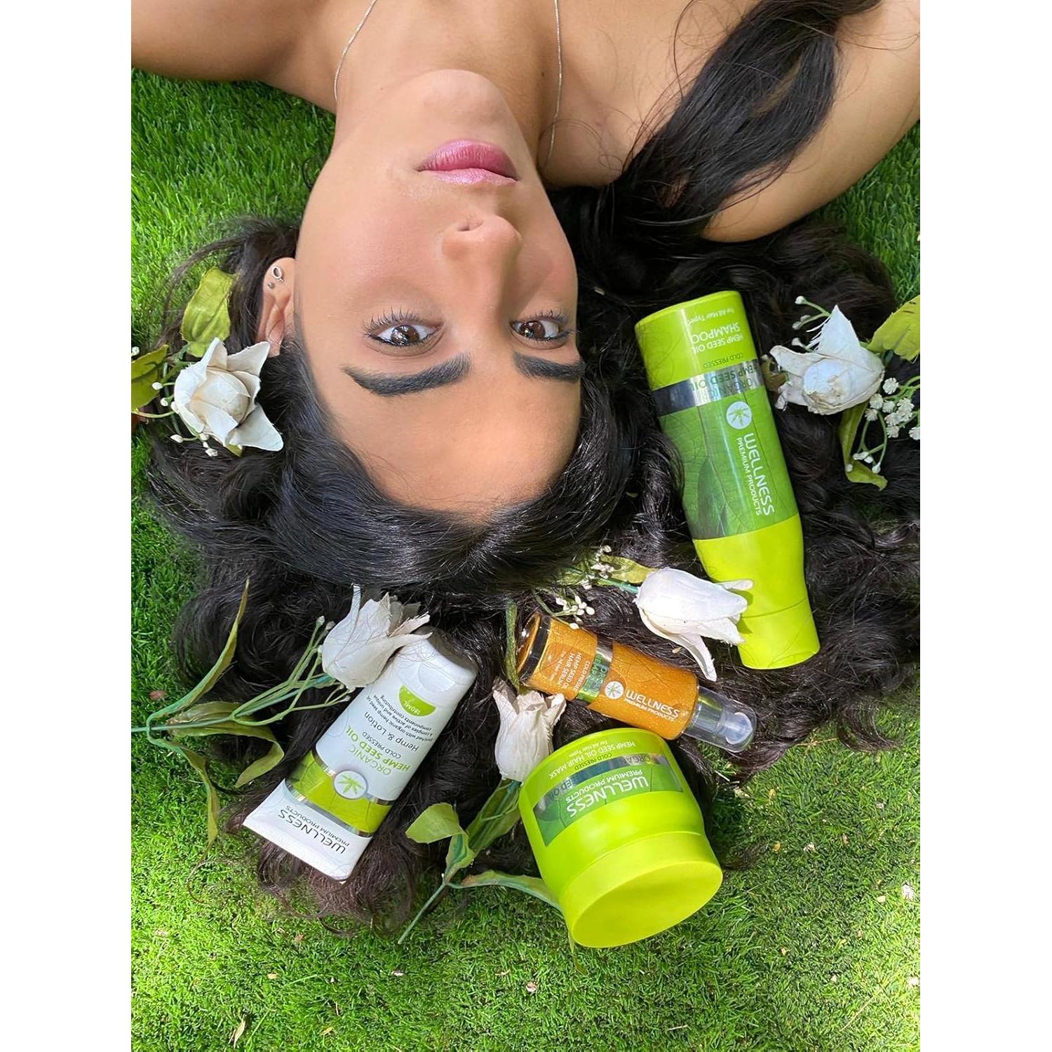 Loción Corporal de Aceite de Semilla de Cáñamo Orgánico Wellness 178 ml