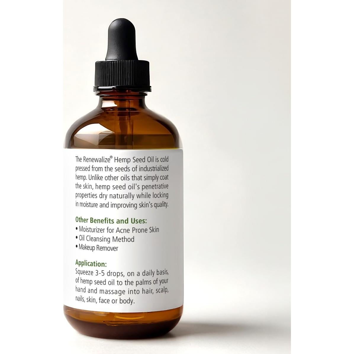 Aceite Limpiador Facial Orgánico Renewalize 113g - Semilla de Cáñamo