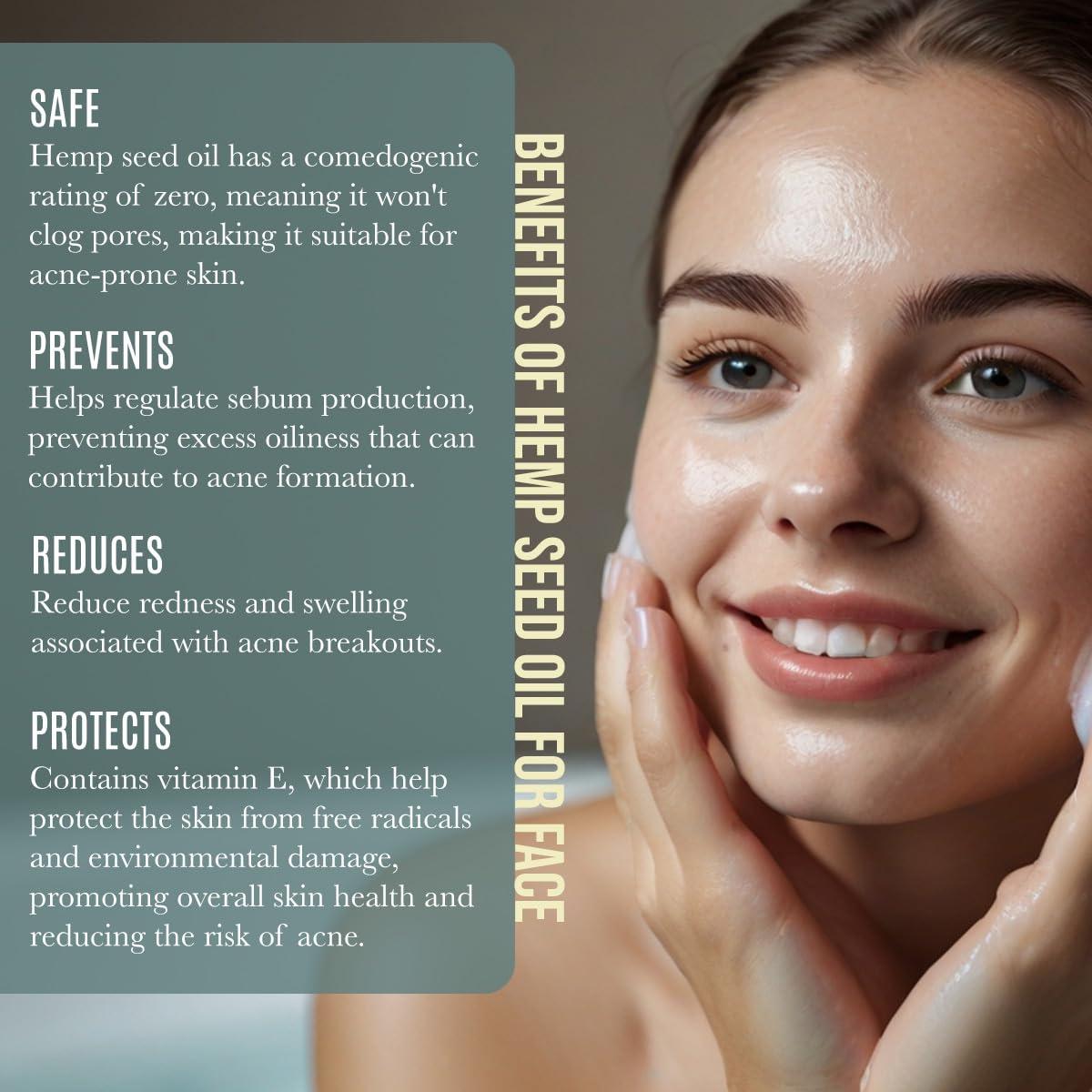 Aceite Limpiador Facial Orgánico Renewalize 113g - Semilla de Cáñamo