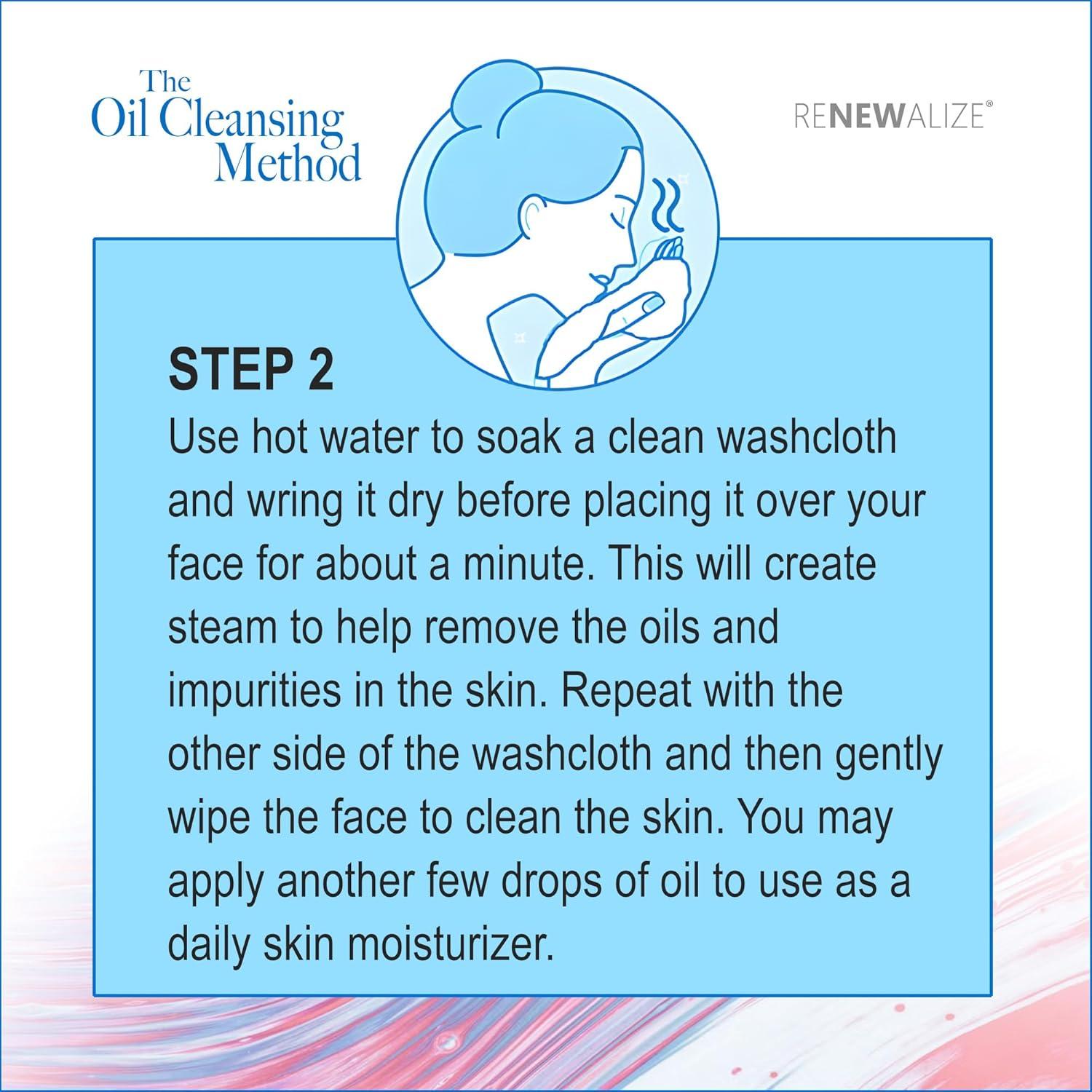 Aceite Limpiador Facial Orgánico Renewalize 113g - Semilla de Cáñamo